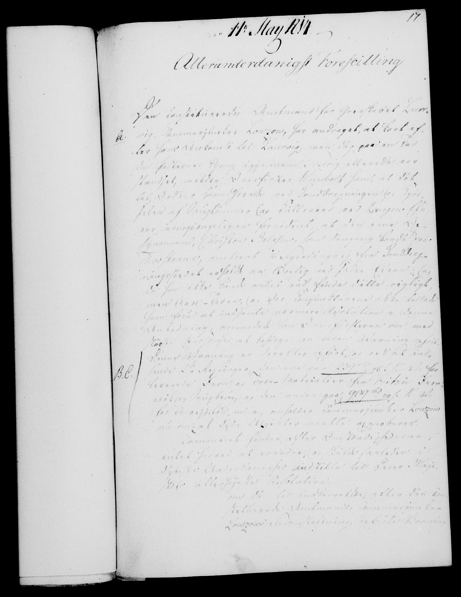 Rentekammeret, Kammerkanselliet, RA/EA-3111/G/Gf/Gfa/L0095: Norsk relasjons- og resolusjonsprotokoll (merket RK 52.95), 1813-1814, s. 611