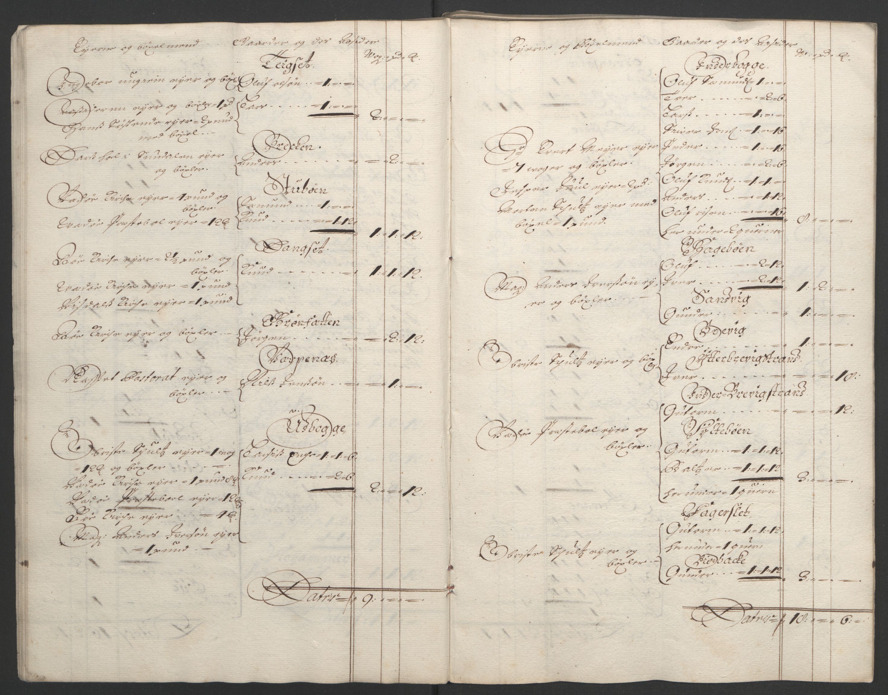 Rentekammeret inntil 1814, Reviderte regnskaper, Fogderegnskap, RA/EA-4092/R55/L3651: Fogderegnskap Romsdal, 1693-1694, s. 185