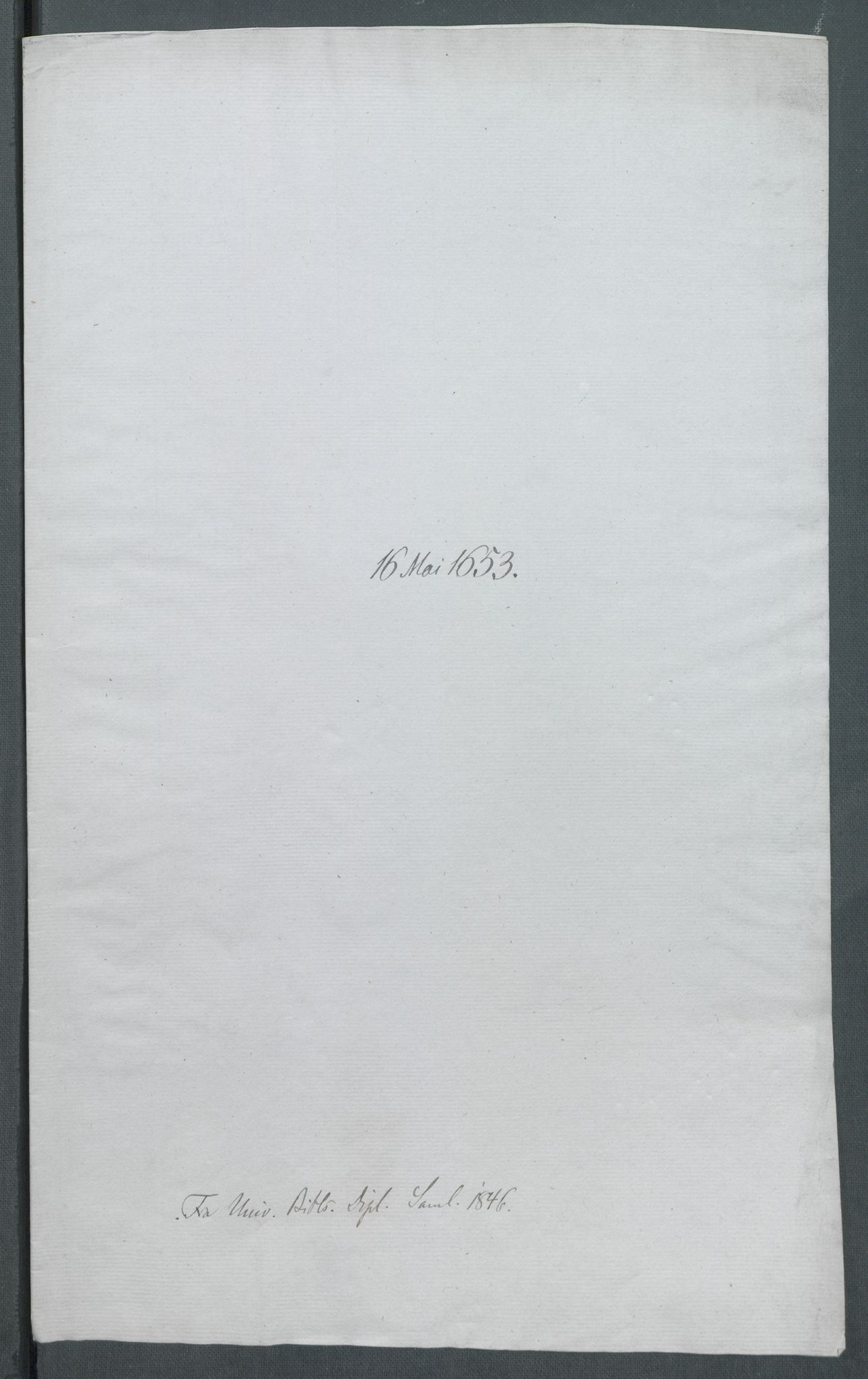 Riksarkivets diplomsamling, RA/EA-5965/F02/L0165: Dokumenter, 1652-1653, s. 200