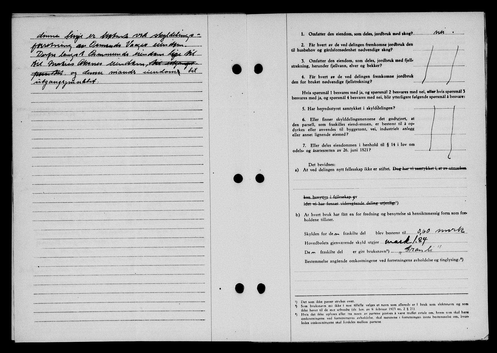 Karmsund sorenskriveri, AV/SAST-A-100311/01/II/IIB/L0085: Pantebok nr. 66A, 1946-1946, Dagboknr: 215/1946