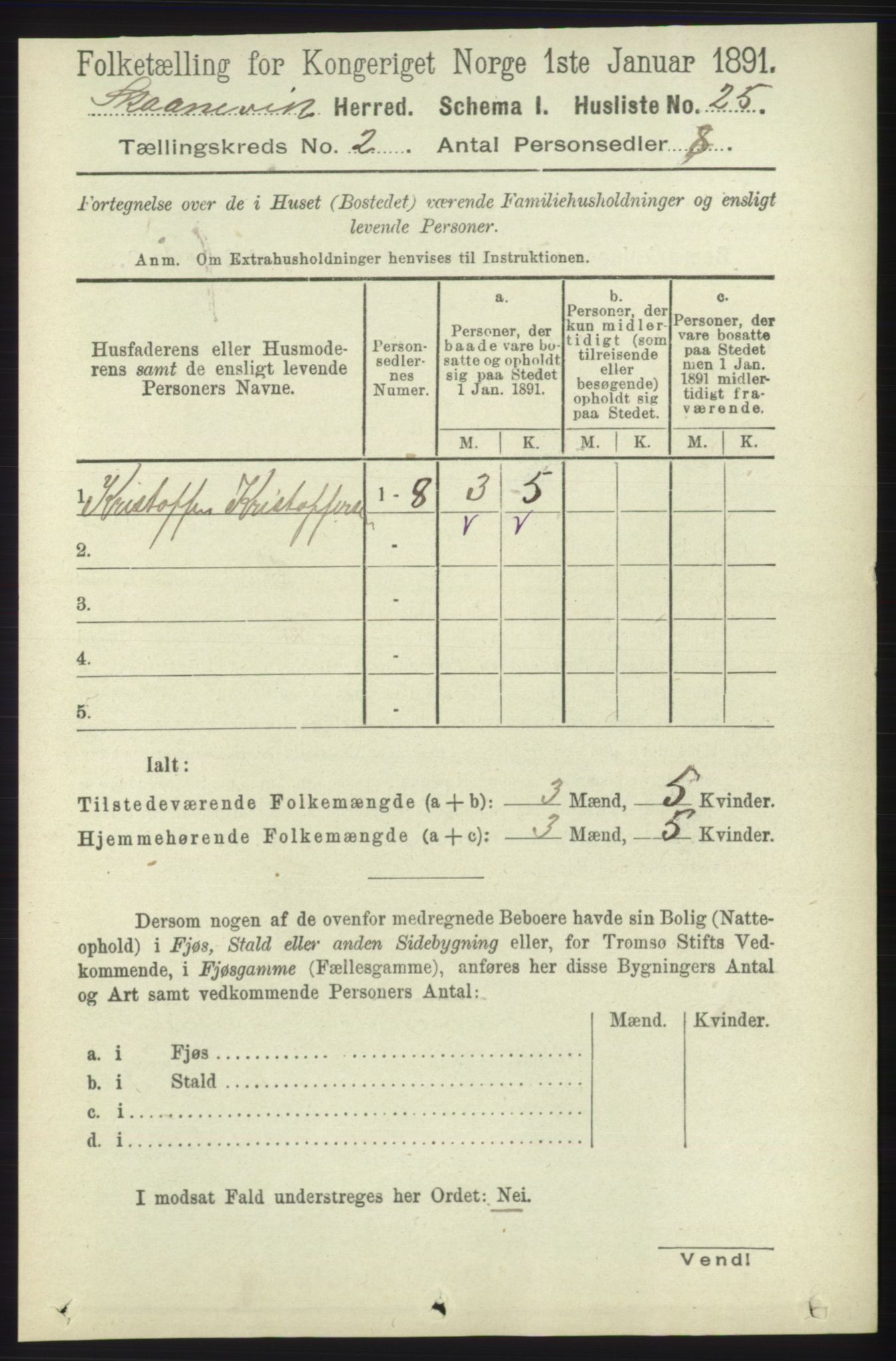 RA, Folketelling 1891 for 1212 Skånevik herred, 1891, s. 317