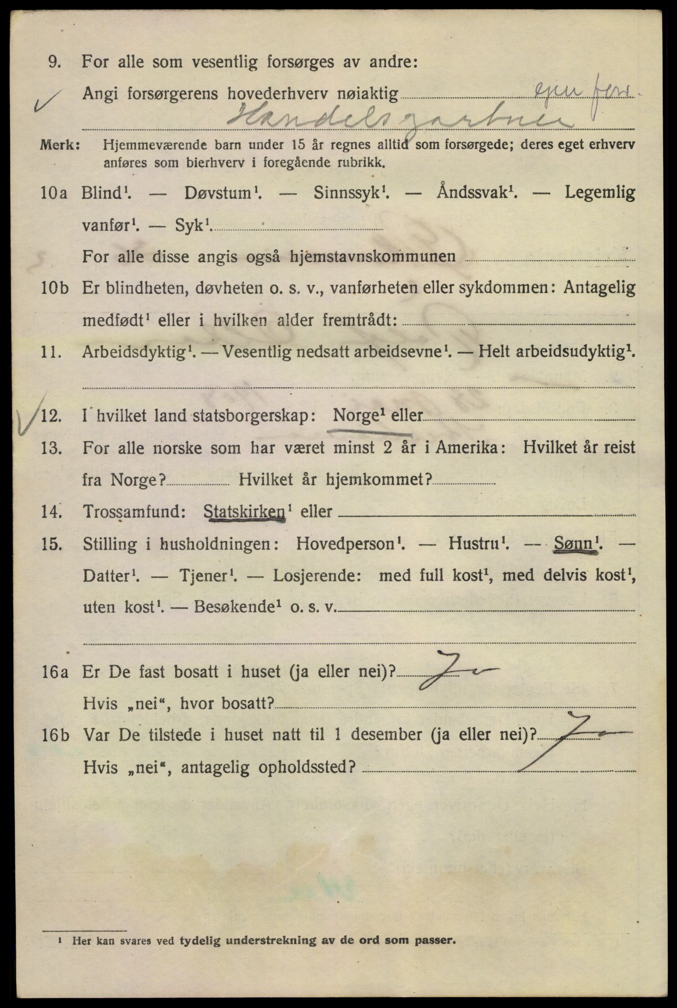 SAO, Folketelling 1920 for 0301 Kristiania kjøpstad, 1920, s. 655652