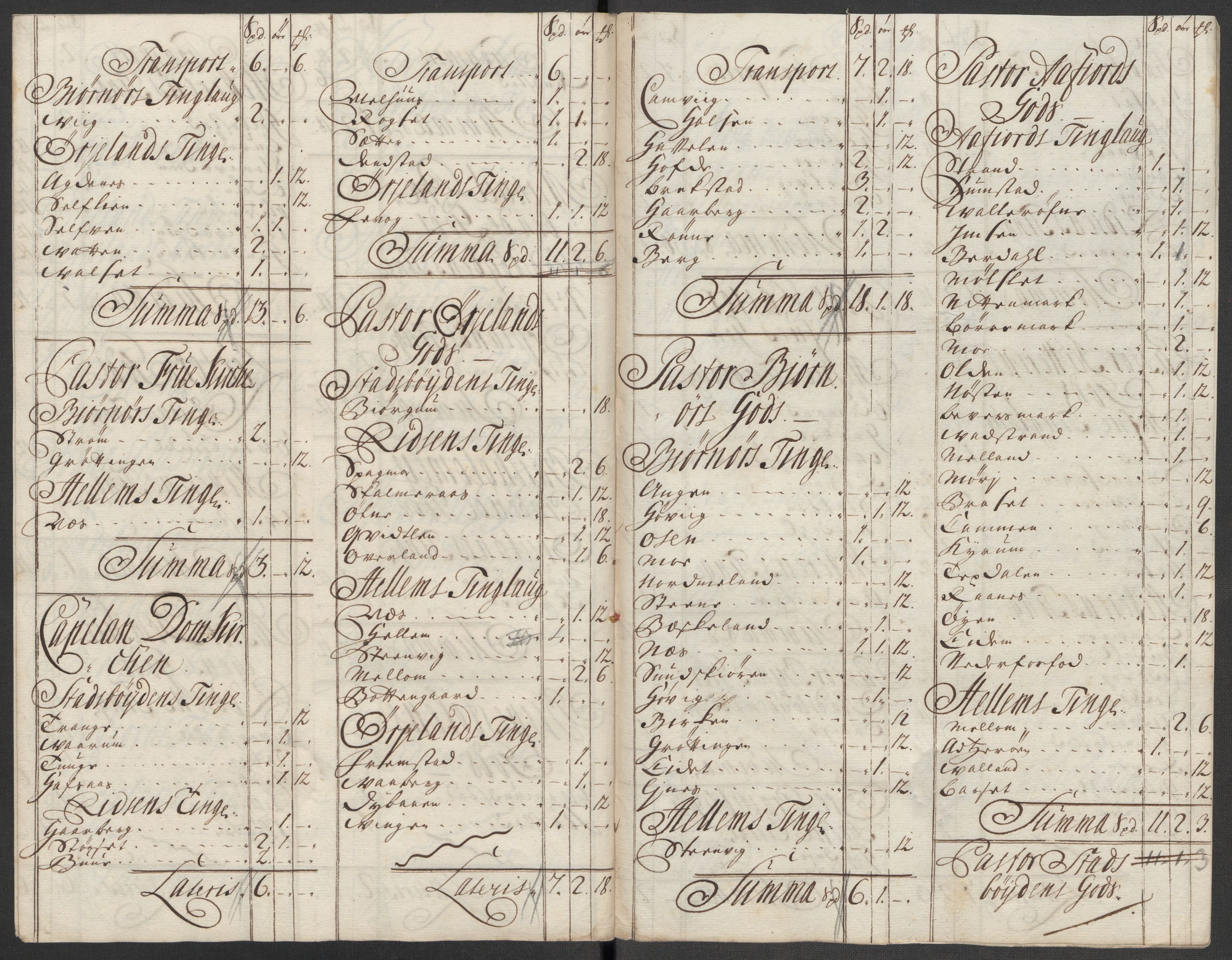 Rentekammeret inntil 1814, Reviderte regnskaper, Fogderegnskap, AV/RA-EA-4092/R57/L3861: Fogderegnskap Fosen, 1712-1713, s. 321