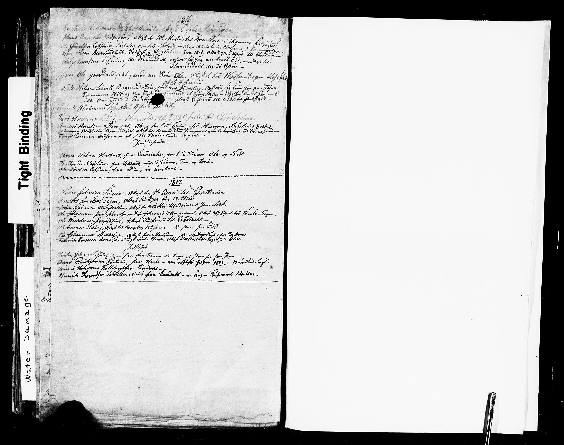 Sandsvær kirkebøker, SAKO/A-244/G/Ga/L0002: Klokkerbok nr. I 2, 1796-1817