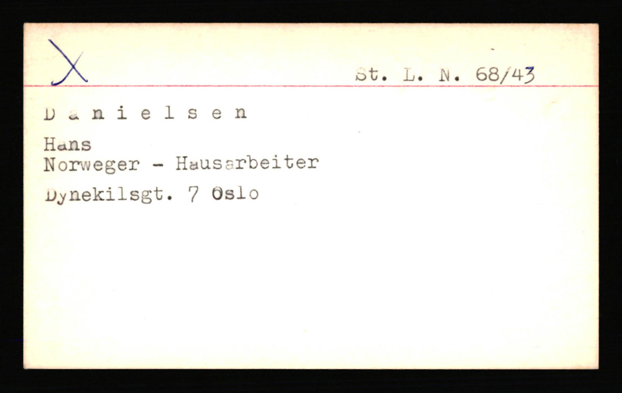 SS- und Polizeigericht Nord (IX), AV/RA-RAFA-3182/0001/C/Ca/L0002: kartotekkort for personer alfabetisk på etternavn: D-H, 1940-1945, s. 47