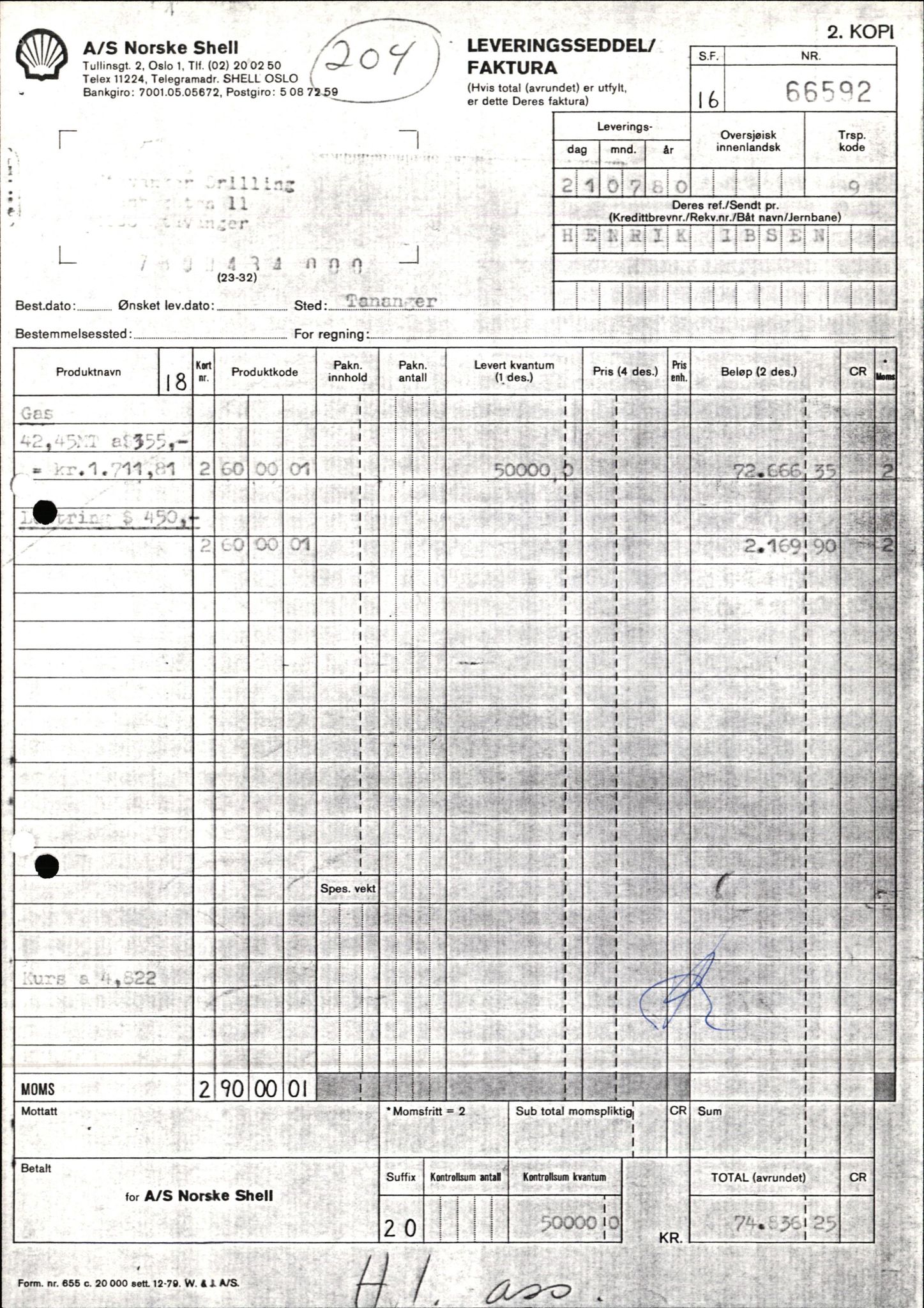 Pa 1503 - Stavanger Drilling AS, AV/SAST-A-101906/2/E/Ec/Eca/L0013: Sak og korrespondanse, 1980-1982