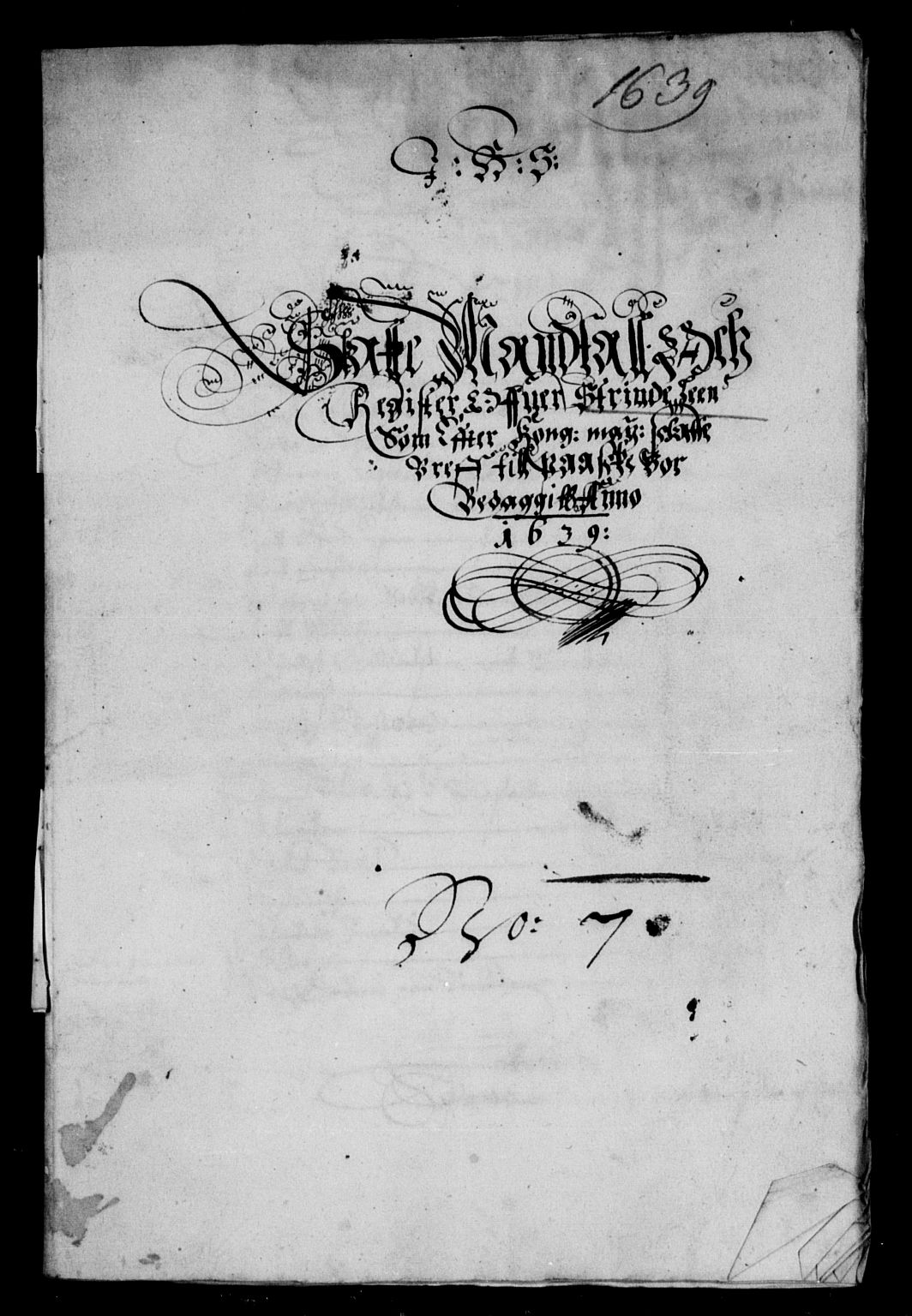 Rentekammeret inntil 1814, Reviderte regnskaper, Lensregnskaper, RA/EA-5023/R/Rb/Rbw/L0064: Trondheim len, 1638-1639