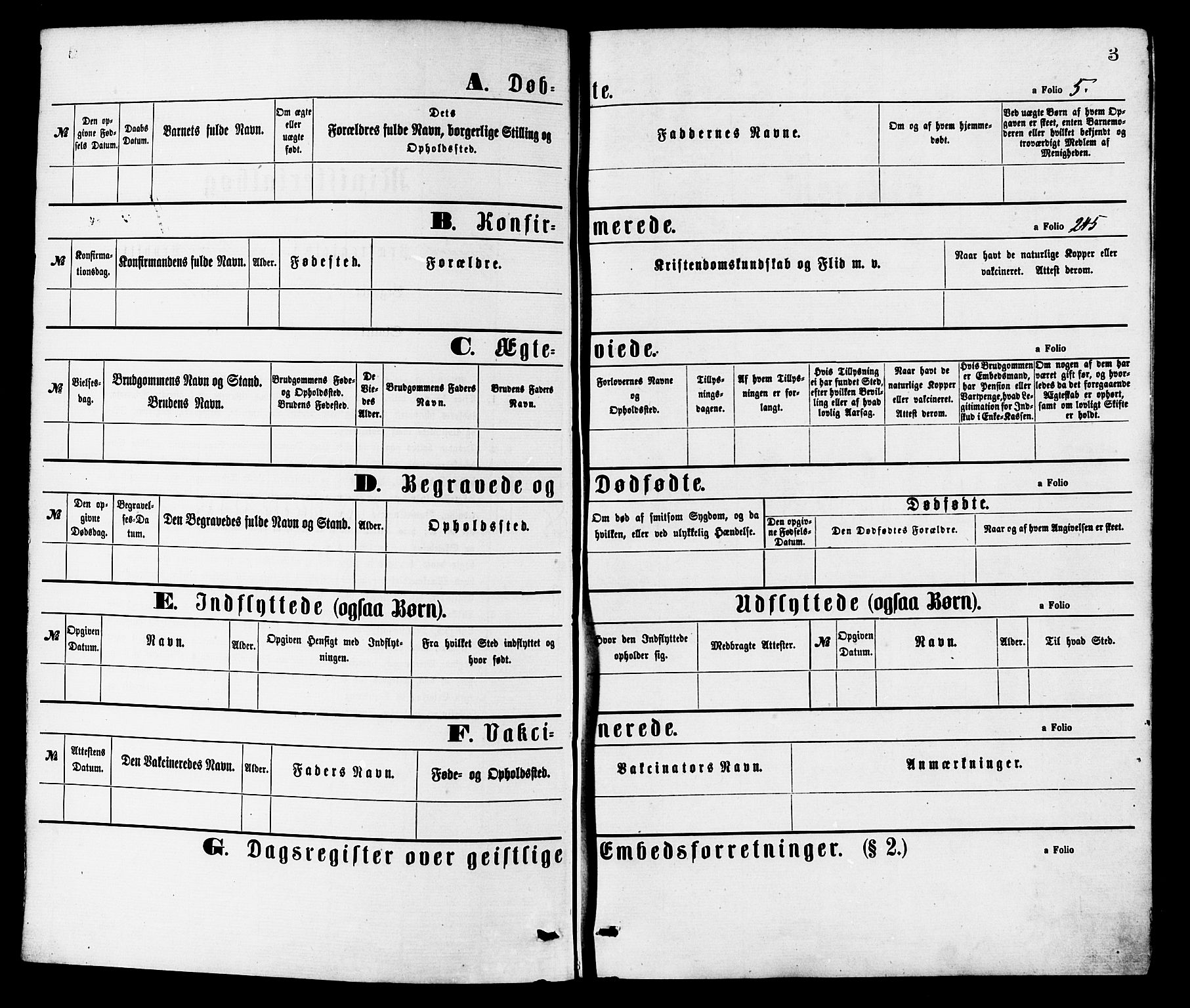 Ministerialprotokoller, klokkerbøker og fødselsregistre - Møre og Romsdal, AV/SAT-A-1454/528/L0400: Ministerialbok nr. 528A11, 1871-1879, s. 3