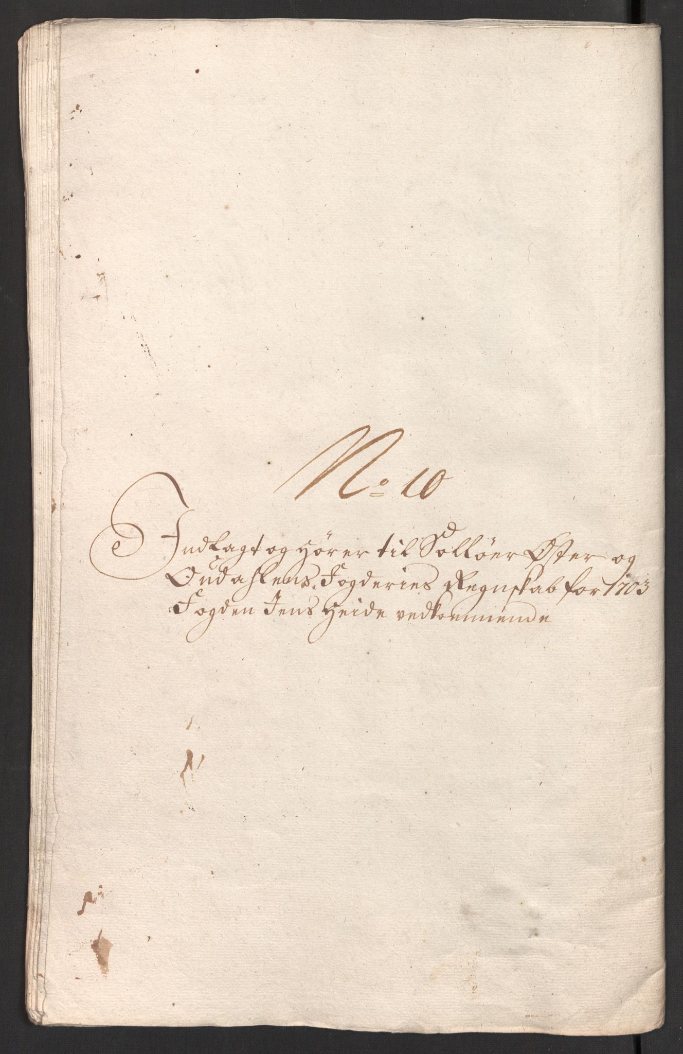 Rentekammeret inntil 1814, Reviderte regnskaper, Fogderegnskap, RA/EA-4092/R40/L2447: Fogderegnskap Råbyggelag, 1703-1705, s. 108