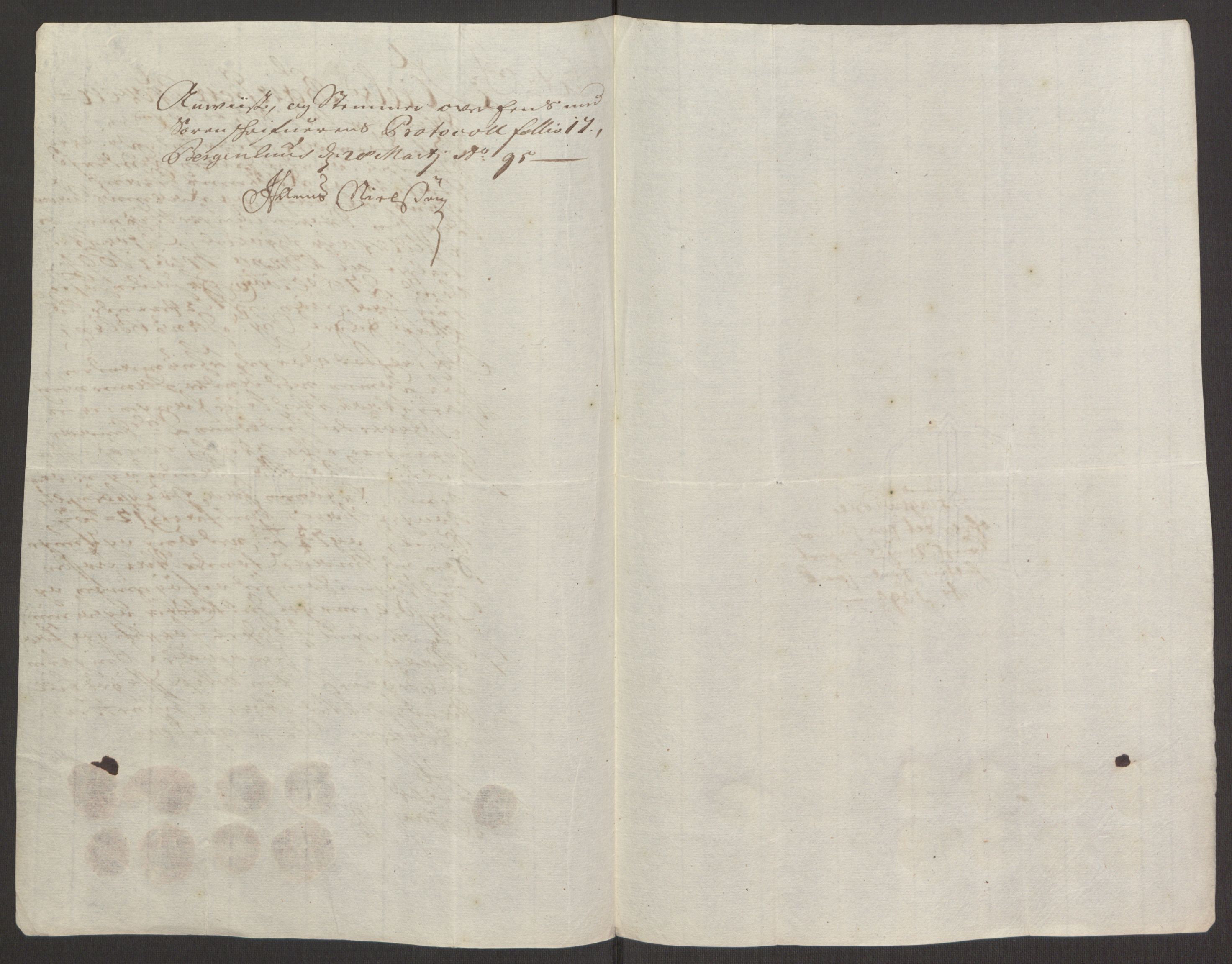 Rentekammeret inntil 1814, Reviderte regnskaper, Fogderegnskap, RA/EA-4092/R52/L3307: Fogderegnskap Sogn, 1693-1694, s. 460