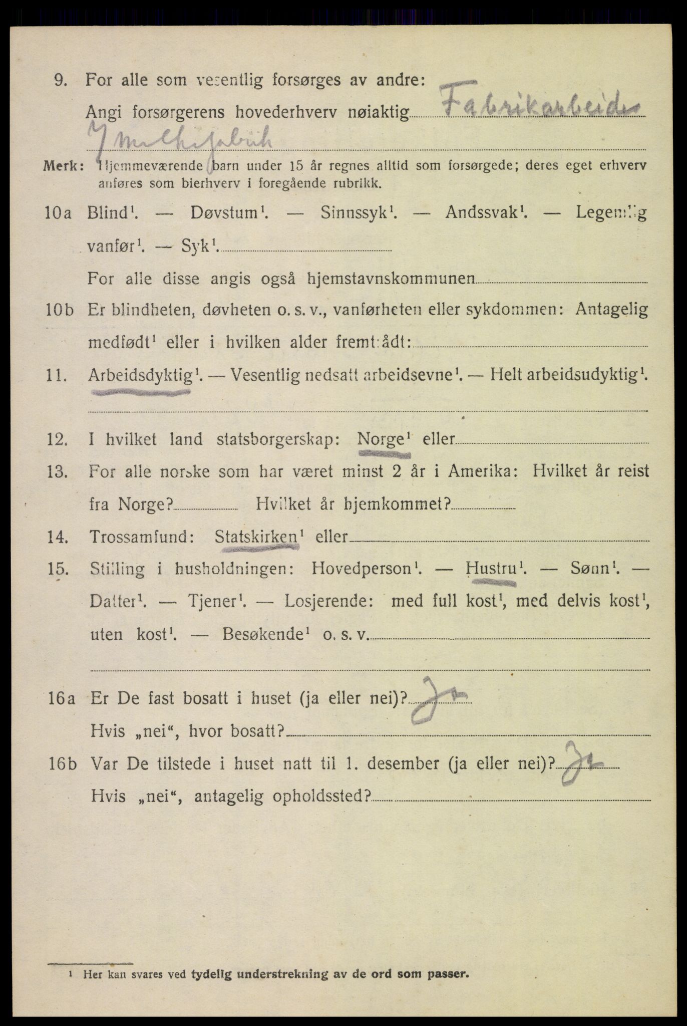 SAH, Folketelling 1920 for 0528 Østre Toten herred, 1920, s. 12363