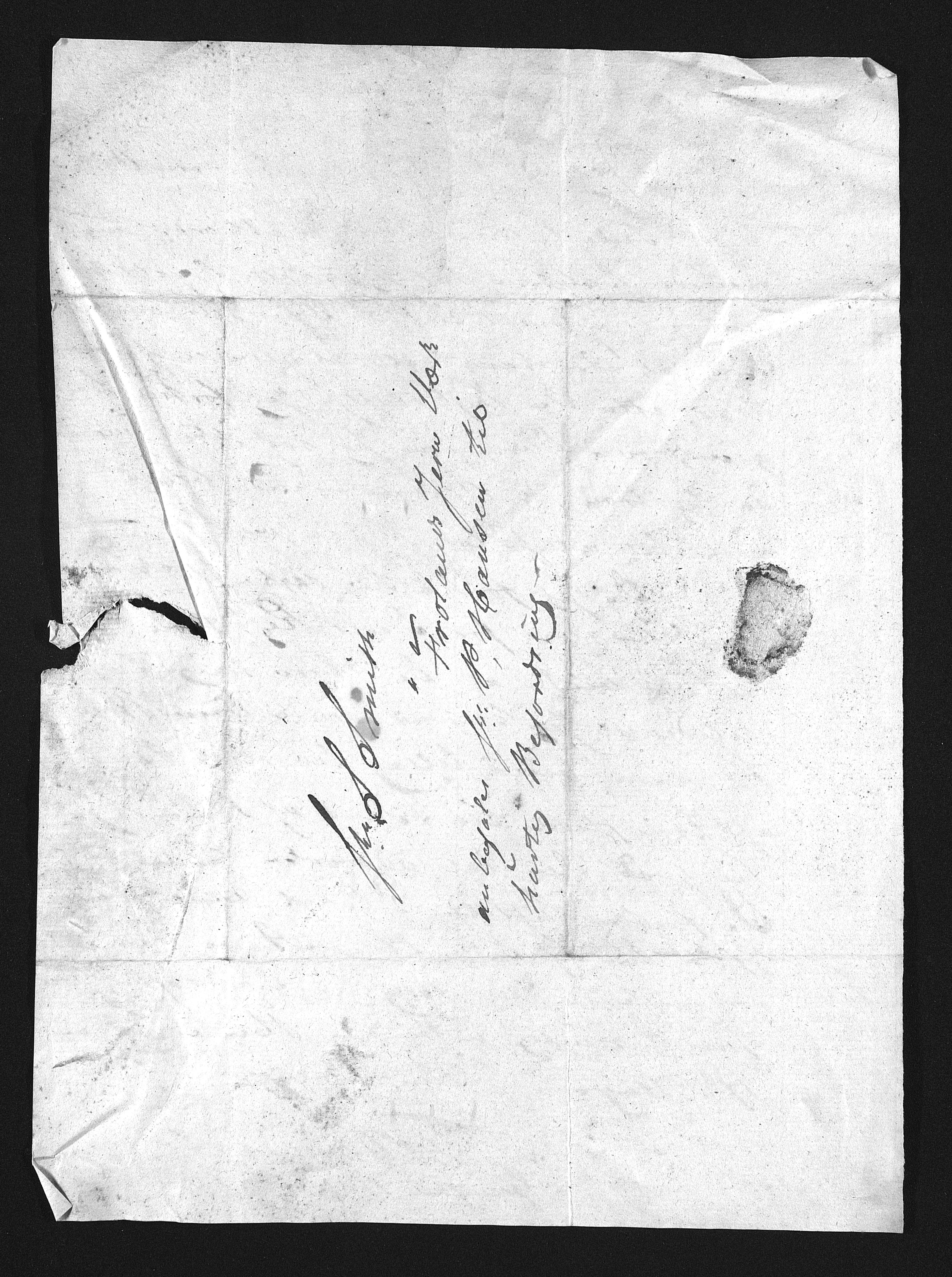 Froland Verk, AAKS/DA-1023/1/02/L0005: Innkomne brev, 1818-1848