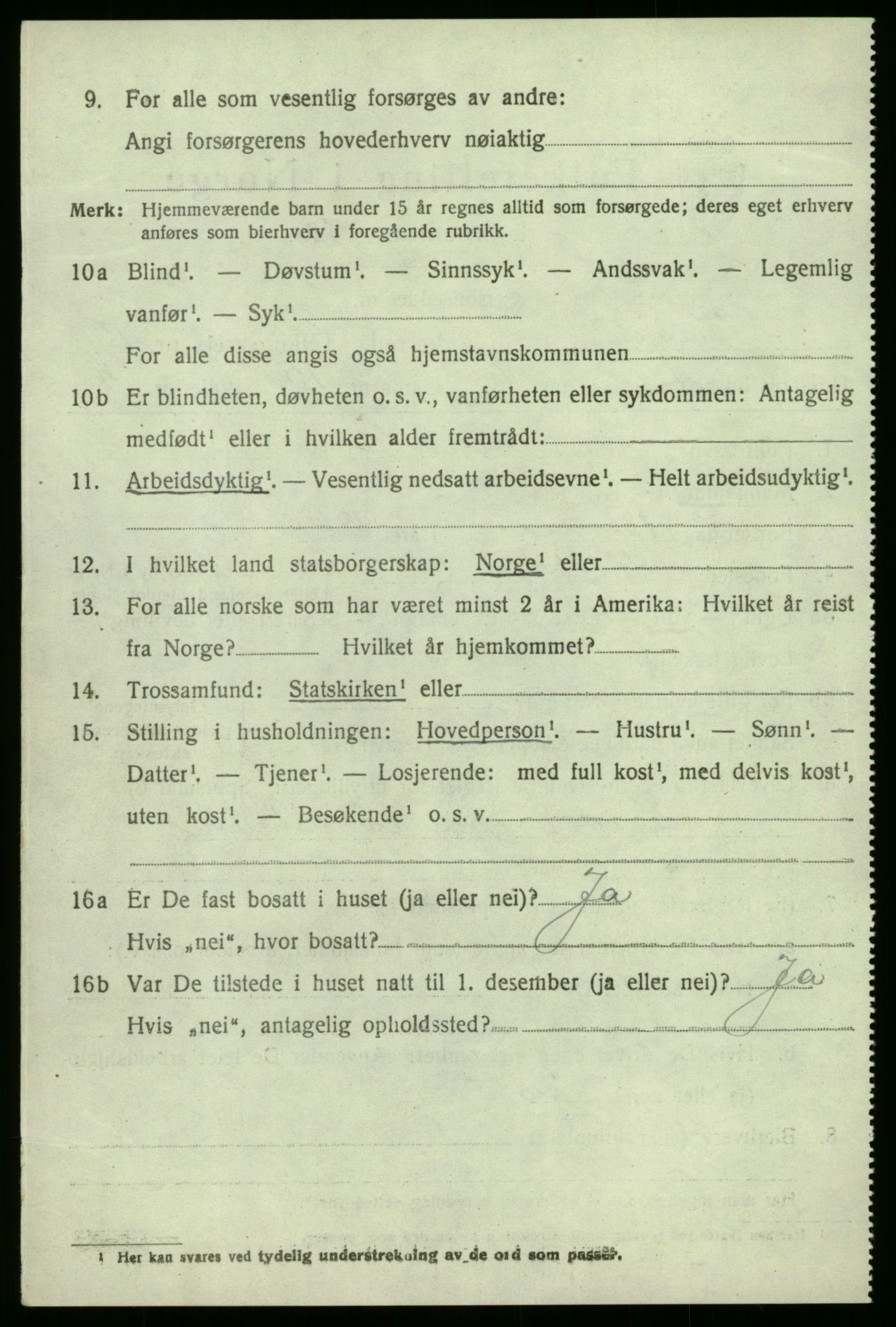 SAB, Folketelling 1920 for 1416 Kyrkjebø herred, 1920, s. 5952