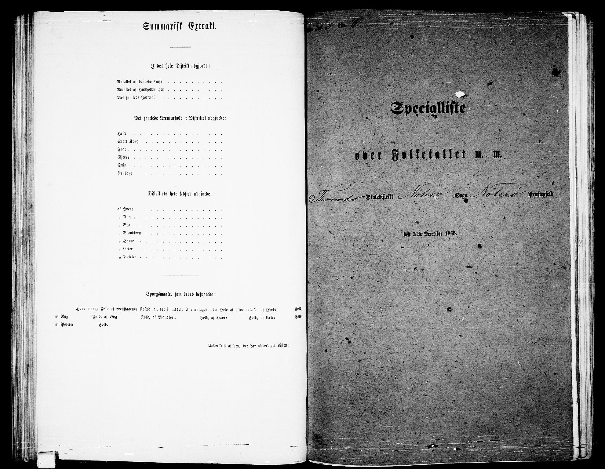 RA, Folketelling 1865 for 0722P Nøtterøy prestegjeld, 1865, s. 117