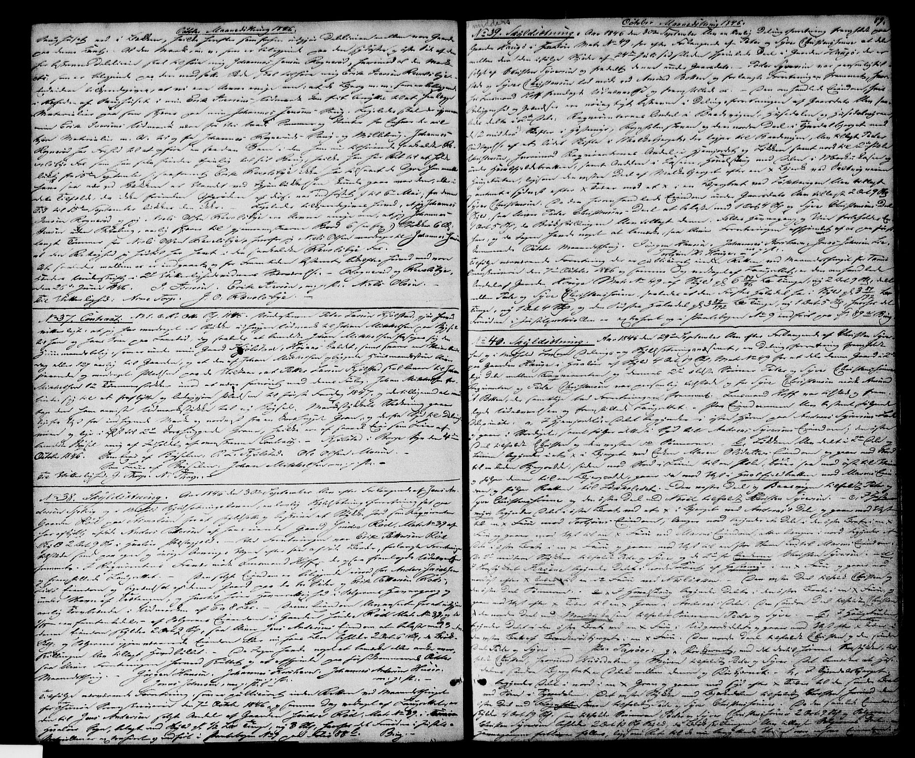 Tune sorenskriveri, SAO/A-10470/G/Gb/Gba/L0009: Pantebok nr. I 9, 1846-1851, s. 89