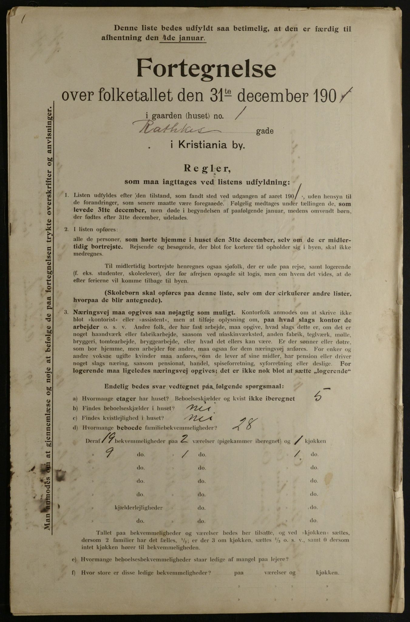 OBA, Kommunal folketelling 31.12.1901 for Kristiania kjøpstad, 1901, s. 12590