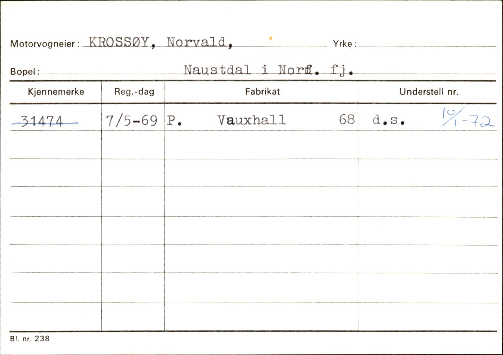 Statens vegvesen, Sogn og Fjordane vegkontor, AV/SAB-A-5301/4/F/L0129: Eigarregistrer Eid A-S, 1945-1975, s. 1292