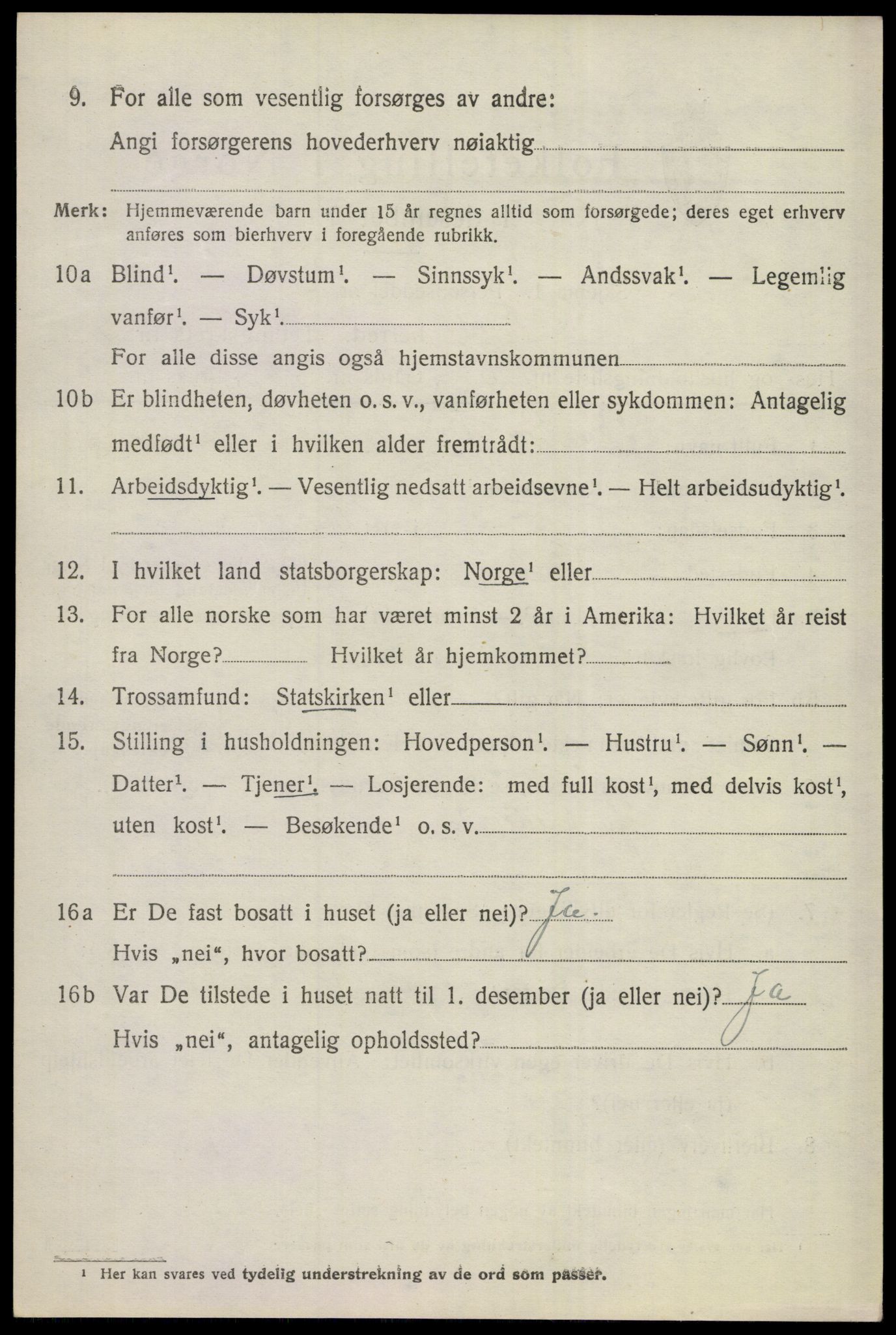 SAKO, Folketelling 1920 for 0617 Gol herred, 1920, s. 2221