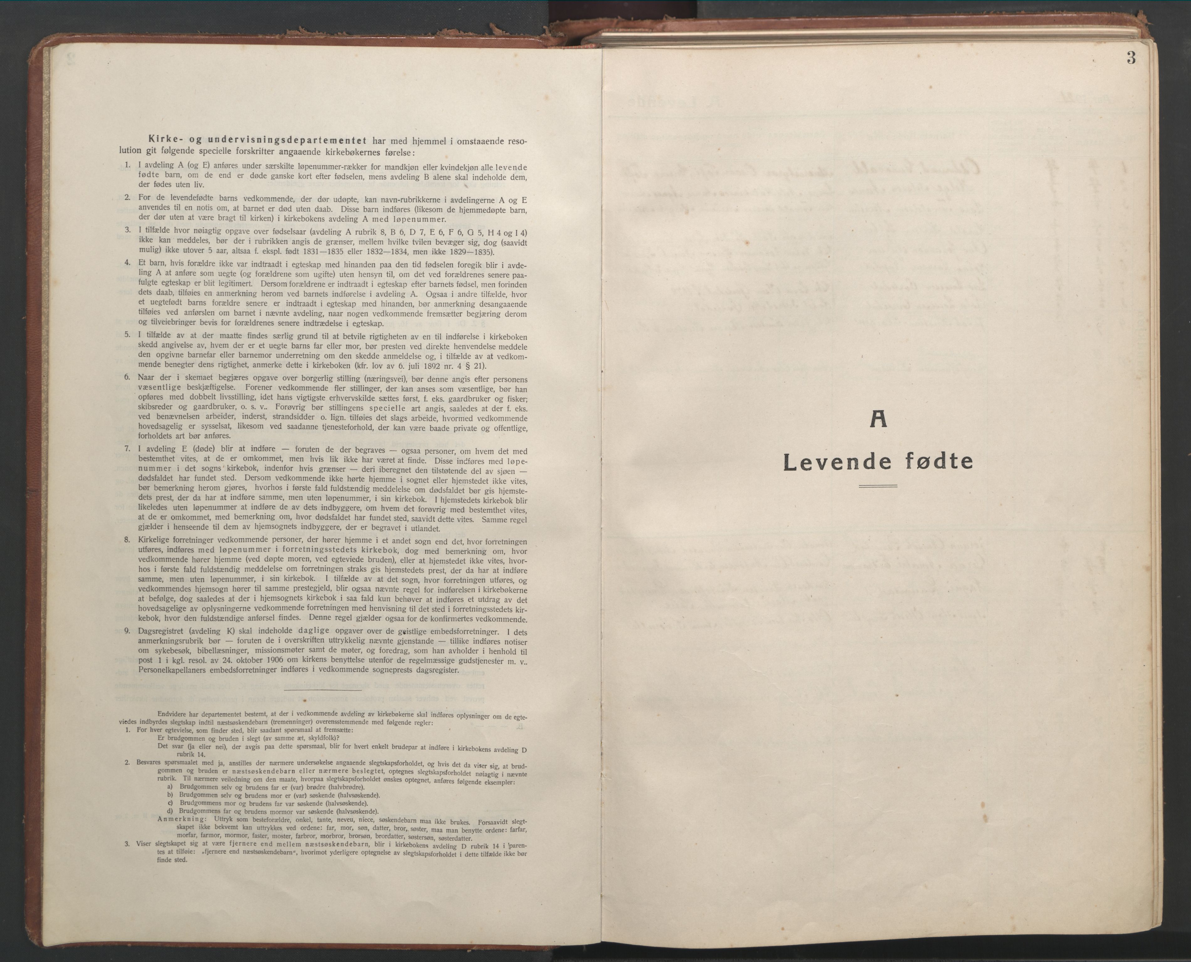 Ministerialprotokoller, klokkerbøker og fødselsregistre - Møre og Romsdal, SAT/A-1454/541/L0548: Klokkerbok nr. 541C03, 1921-1960, s. 3