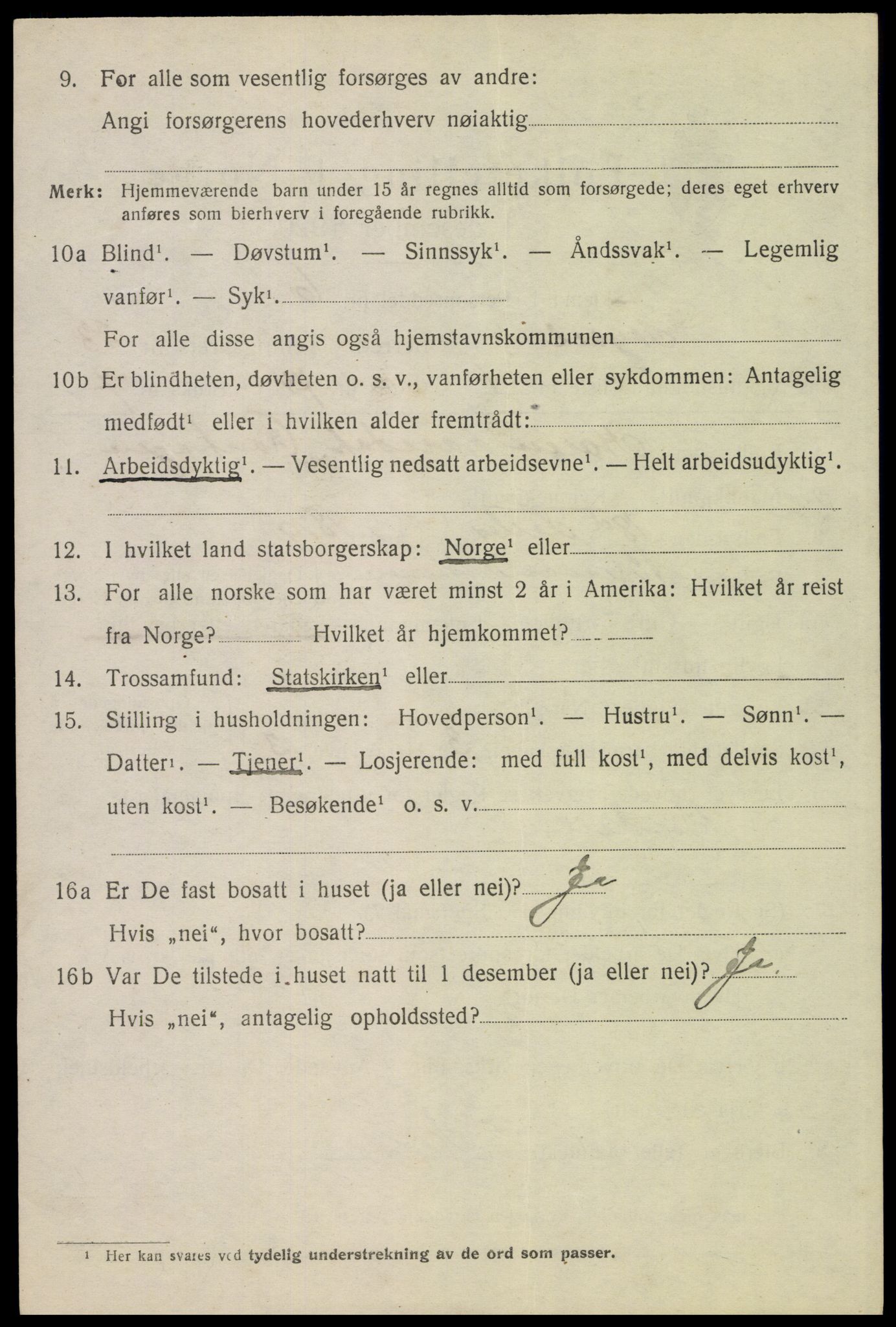 SAH, Folketelling 1920 for 0428 Trysil herred, 1920, s. 14858