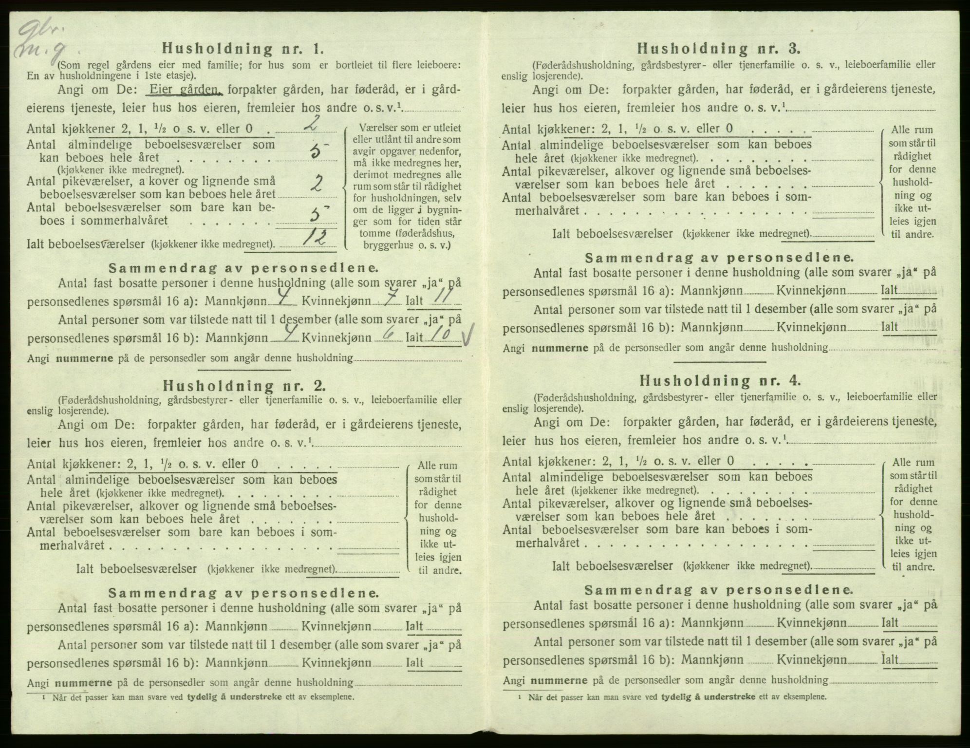 SAB, Folketelling 1920 for 1231 Kinsarvik herred, 1920, s. 567