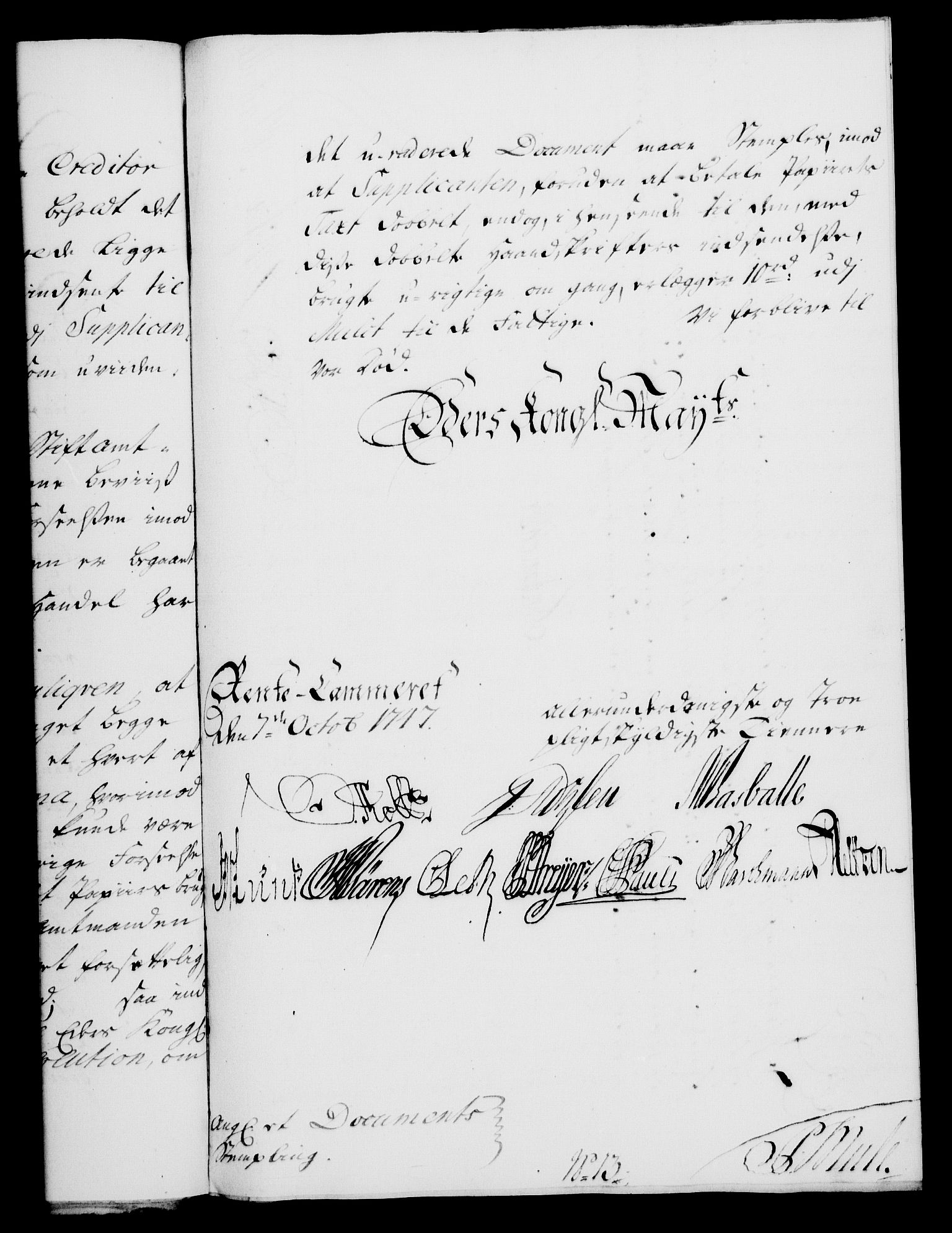 Rentekammeret, Kammerkanselliet, RA/EA-3111/G/Gf/Gfa/L0029: Norsk relasjons- og resolusjonsprotokoll (merket RK 52.29), 1746-1747, s. 538