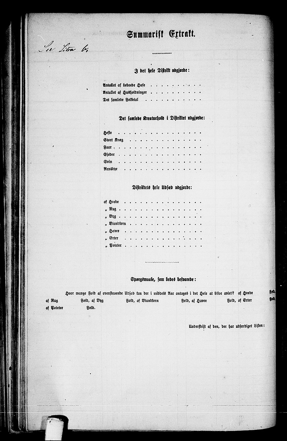 RA, Folketelling 1865 for 1727P Beitstad prestegjeld, 1865, s. 64