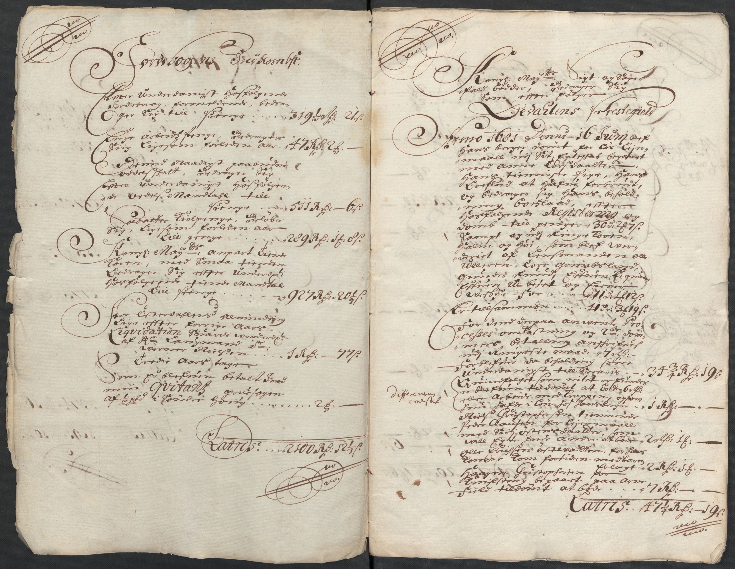 Rentekammeret inntil 1814, Reviderte regnskaper, Fogderegnskap, RA/EA-4092/R13/L0818: Fogderegnskap Solør, Odal og Østerdal, 1681, s. 4