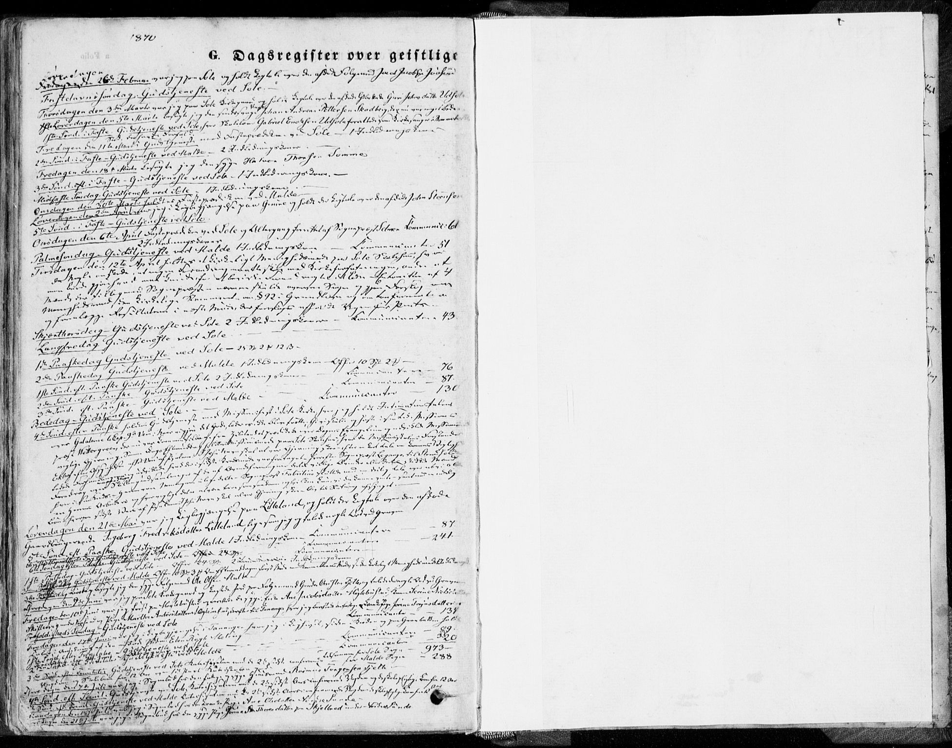 Håland sokneprestkontor, AV/SAST-A-101802/001/30BA/L0008: Ministerialbok nr. A 7.2, 1854-1870