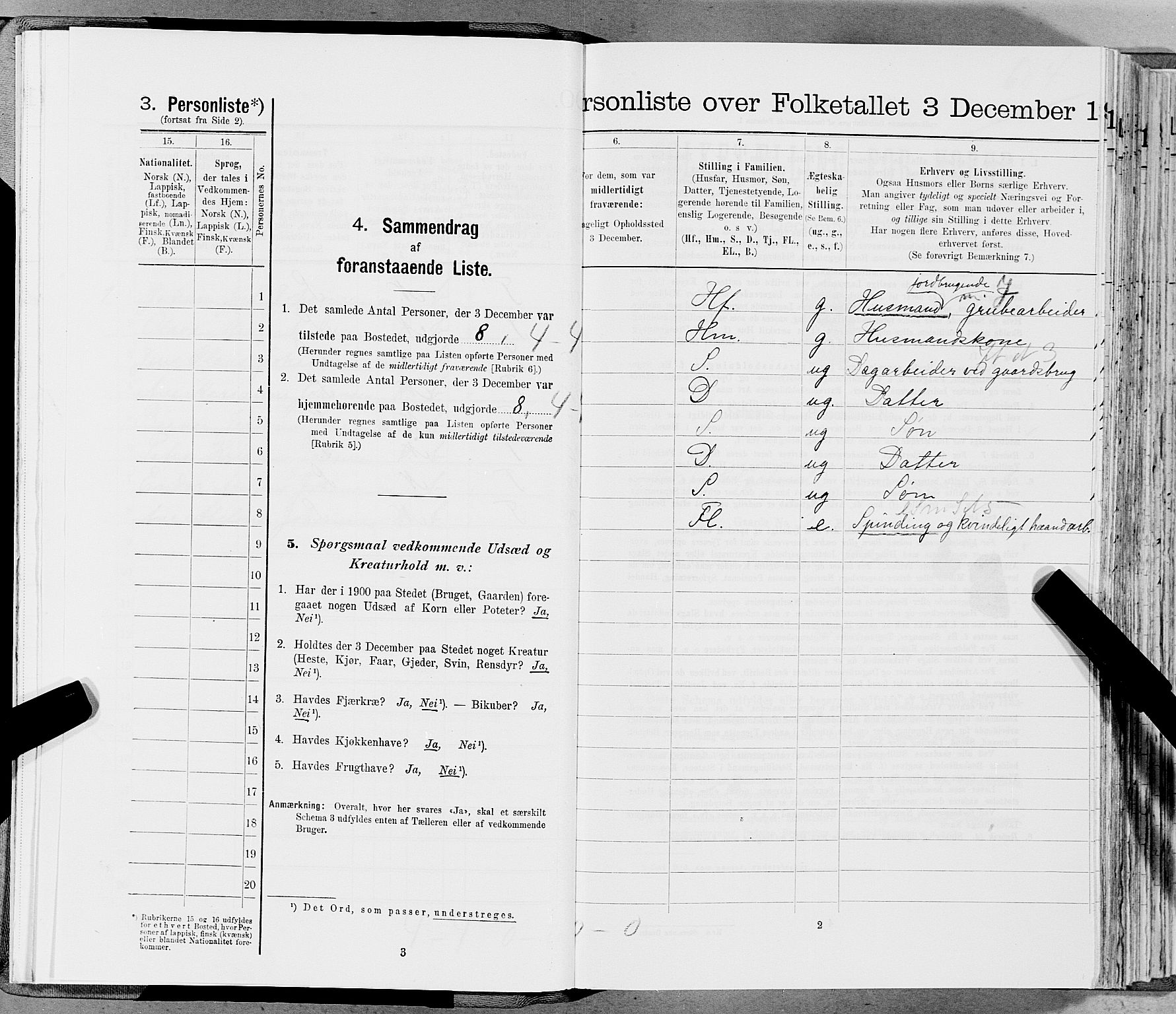 SAT, Folketelling 1900 for 1833 Mo herred, 1900, s. 24