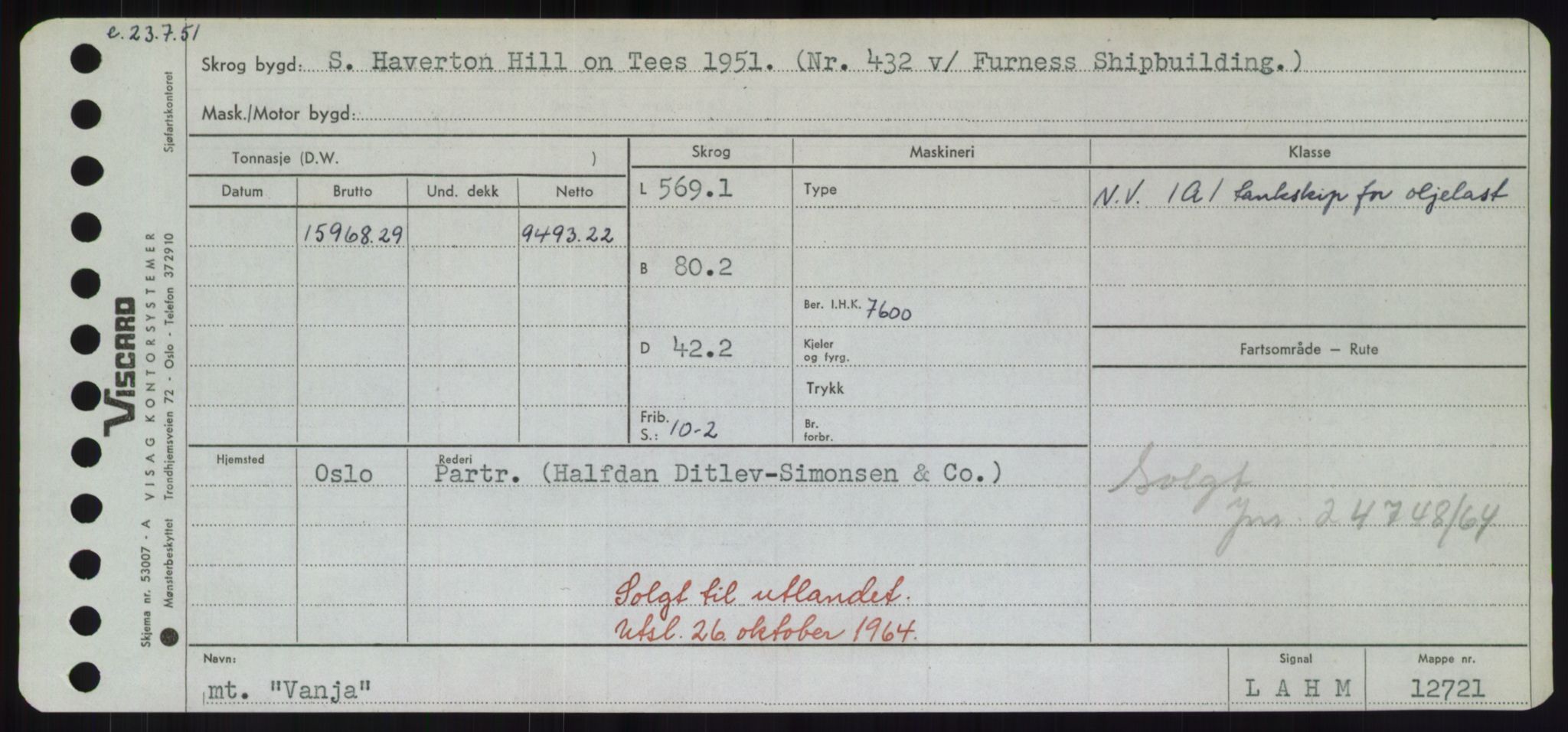 Sjøfartsdirektoratet med forløpere, Skipsmålingen, AV/RA-S-1627/H/Hd/L0040: Fartøy, U-Ve, s. 279