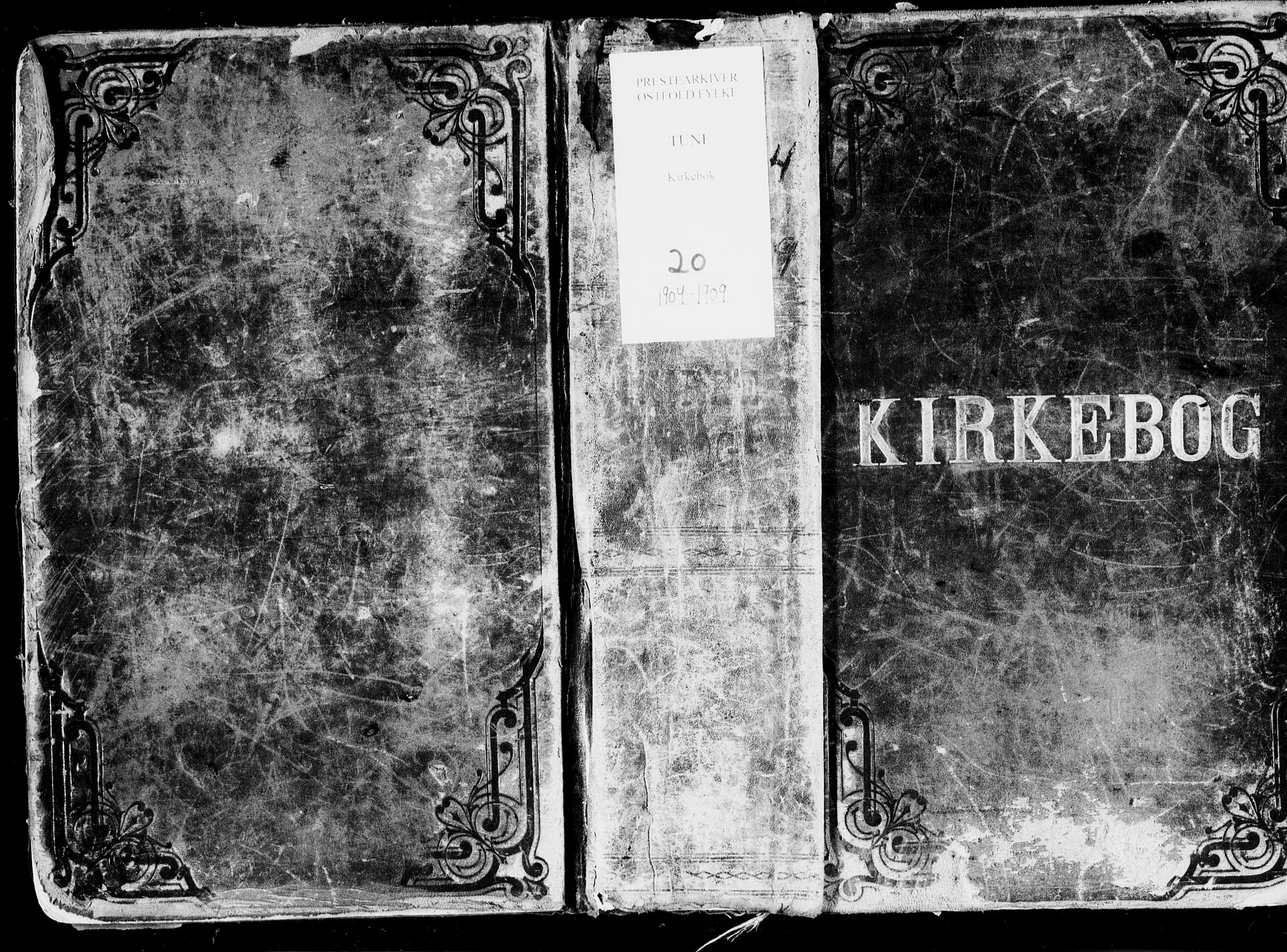 Tune prestekontor Kirkebøker, SAO/A-2007/F/Fa/L0020: Ministerialbok nr. 20, 1904-1909