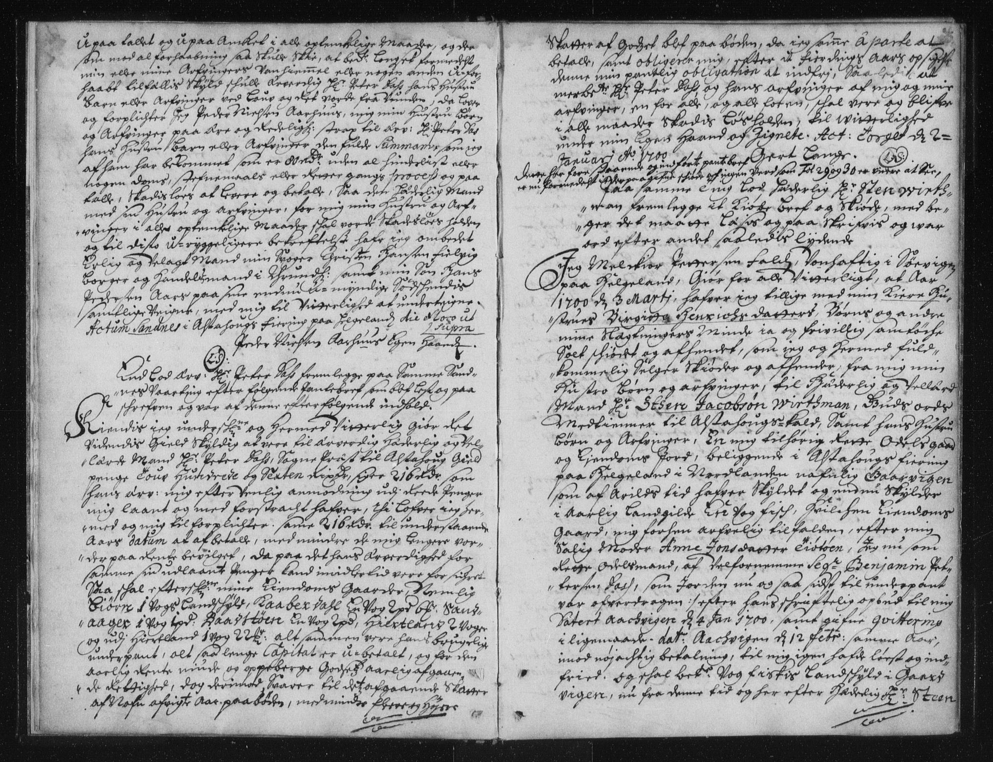Helgeland sorenskriveri, SAT/A-0004/2/2C/L0001: Pantebok nr. 1a, 1700-1729, s. 3