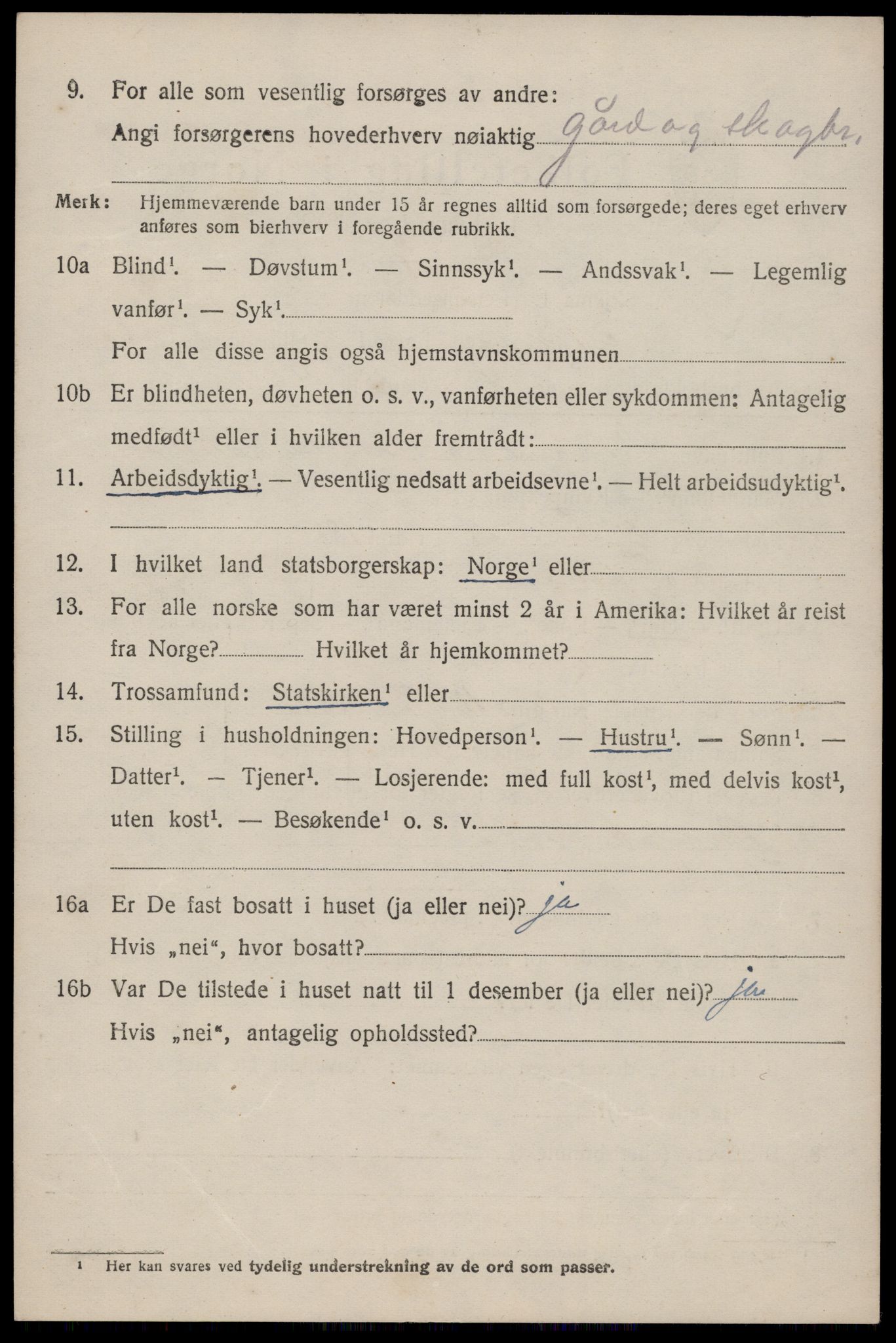 SAKO, Folketelling 1920 for 0830 Nissedal herred, 1920, s. 3910