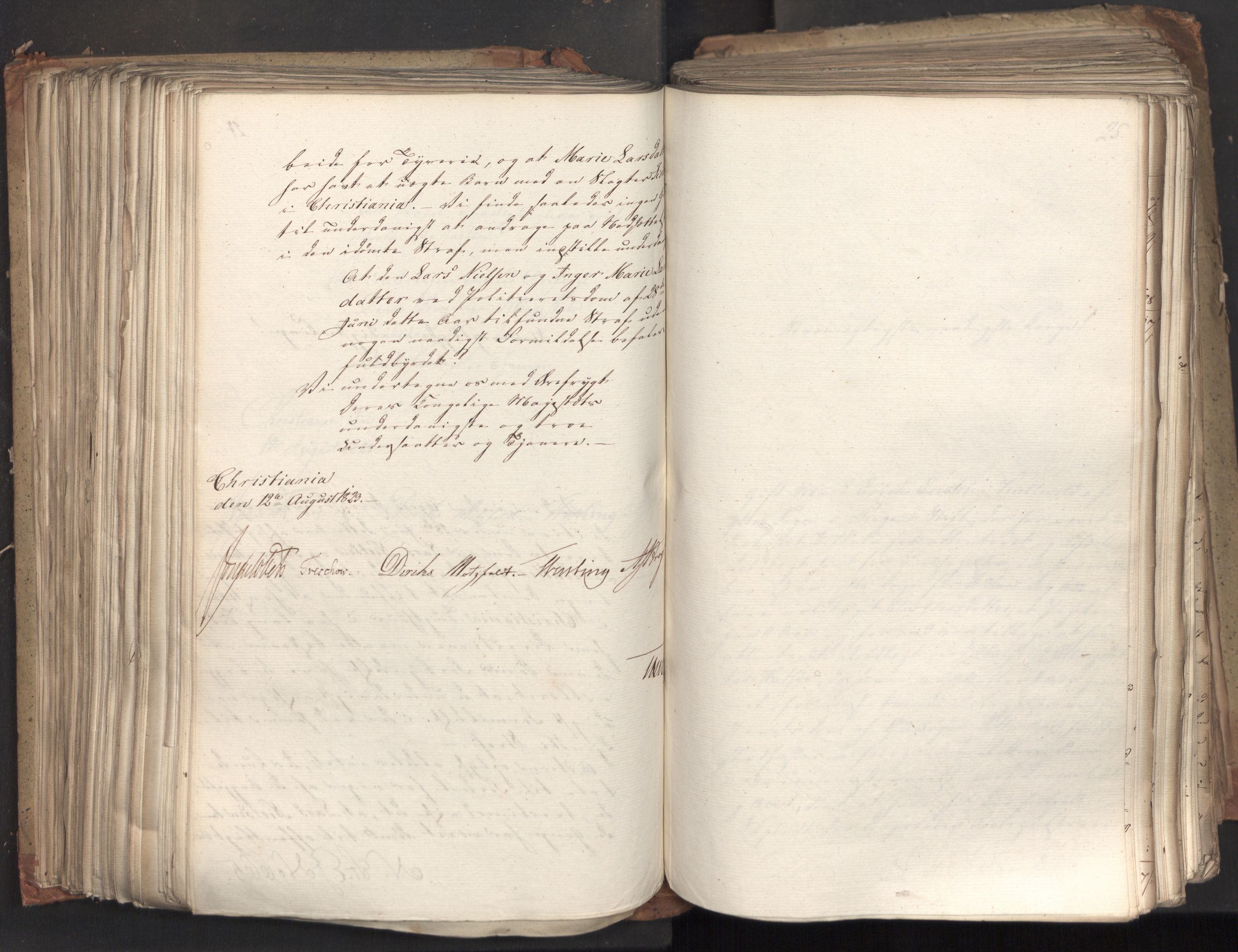 Statsrådsavdelingen i Stockholm, AV/RA-S-1003/D/Da/L0035: Regjeringsinnstillinger nr. 541-840, 1823, s. 321
