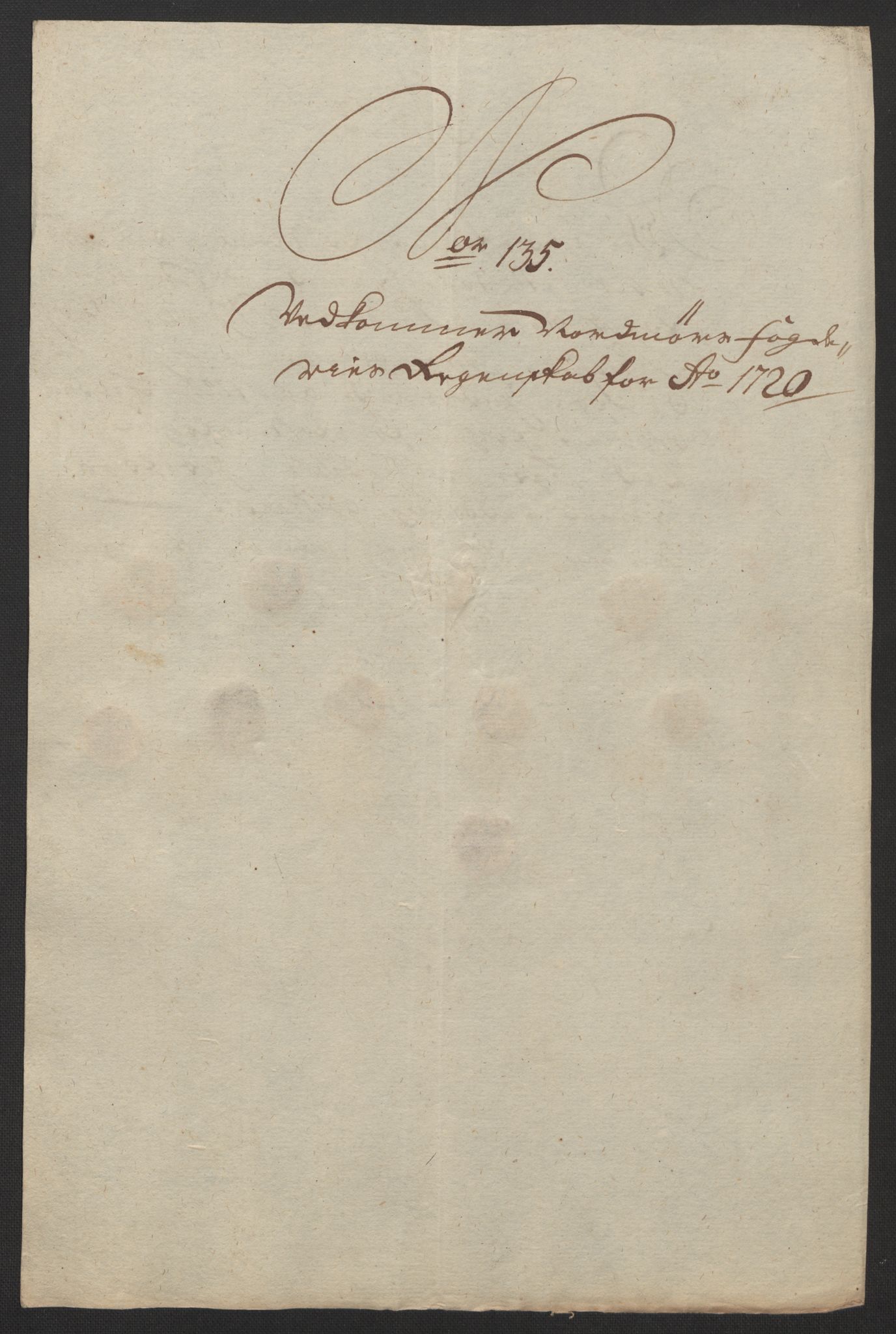 Rentekammeret inntil 1814, Reviderte regnskaper, Fogderegnskap, AV/RA-EA-4092/R56/L3753: Fogderegnskap Nordmøre, 1720, s. 456