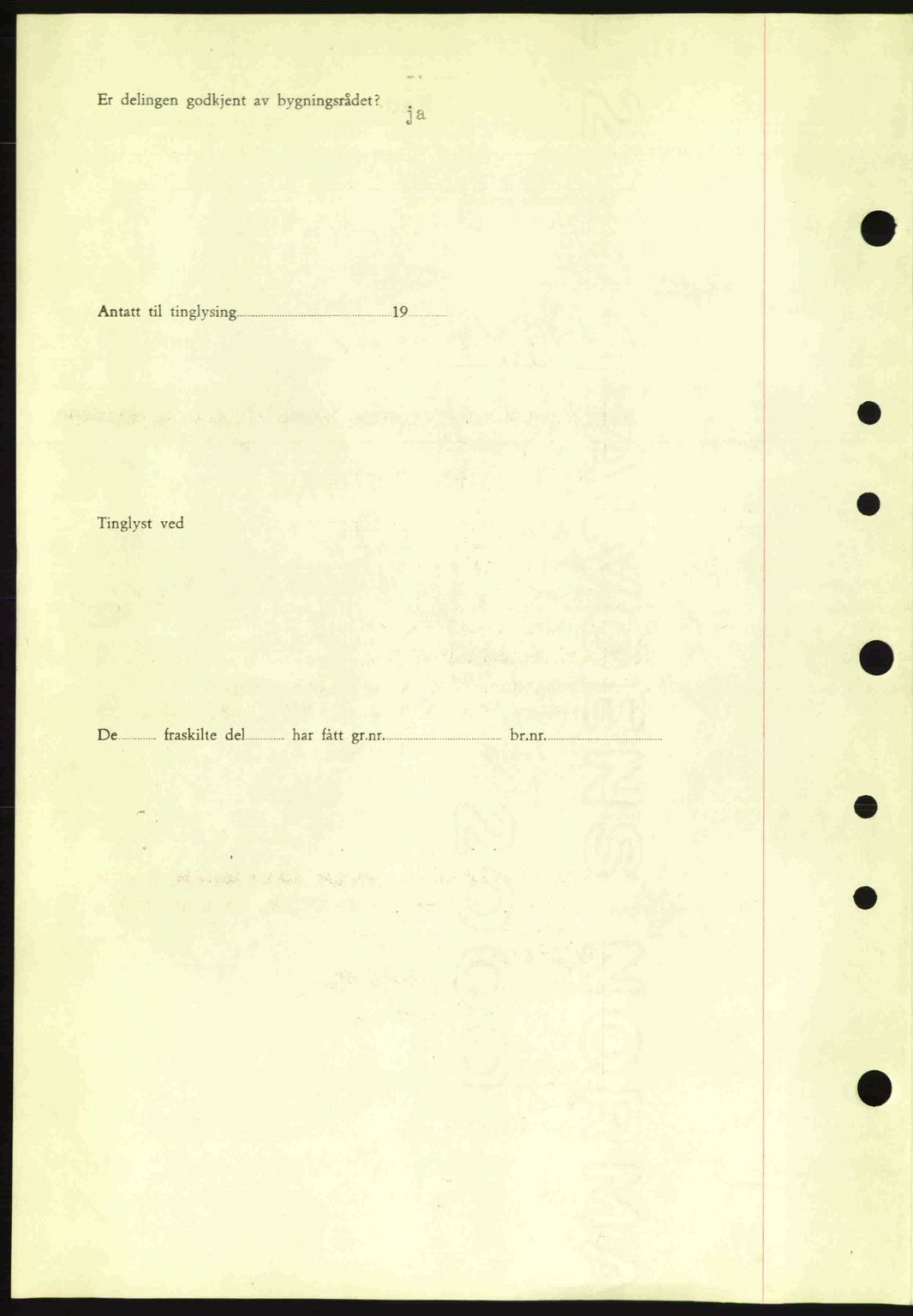Moss sorenskriveri, SAO/A-10168: Pantebok nr. A9, 1941-1942, Dagboknr: 1181/1942