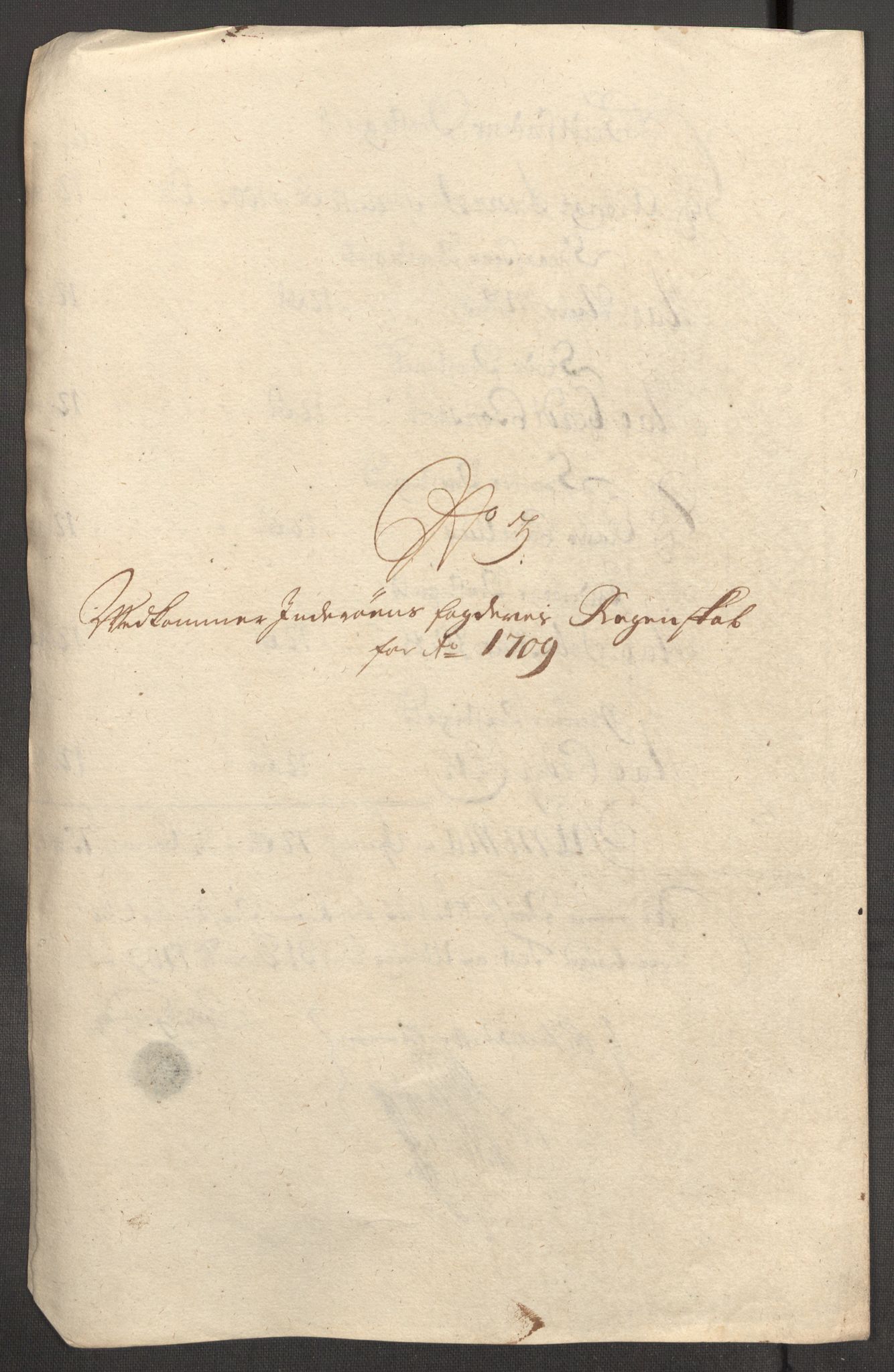 Rentekammeret inntil 1814, Reviderte regnskaper, Fogderegnskap, RA/EA-4092/R63/L4317: Fogderegnskap Inderøy, 1709, s. 128