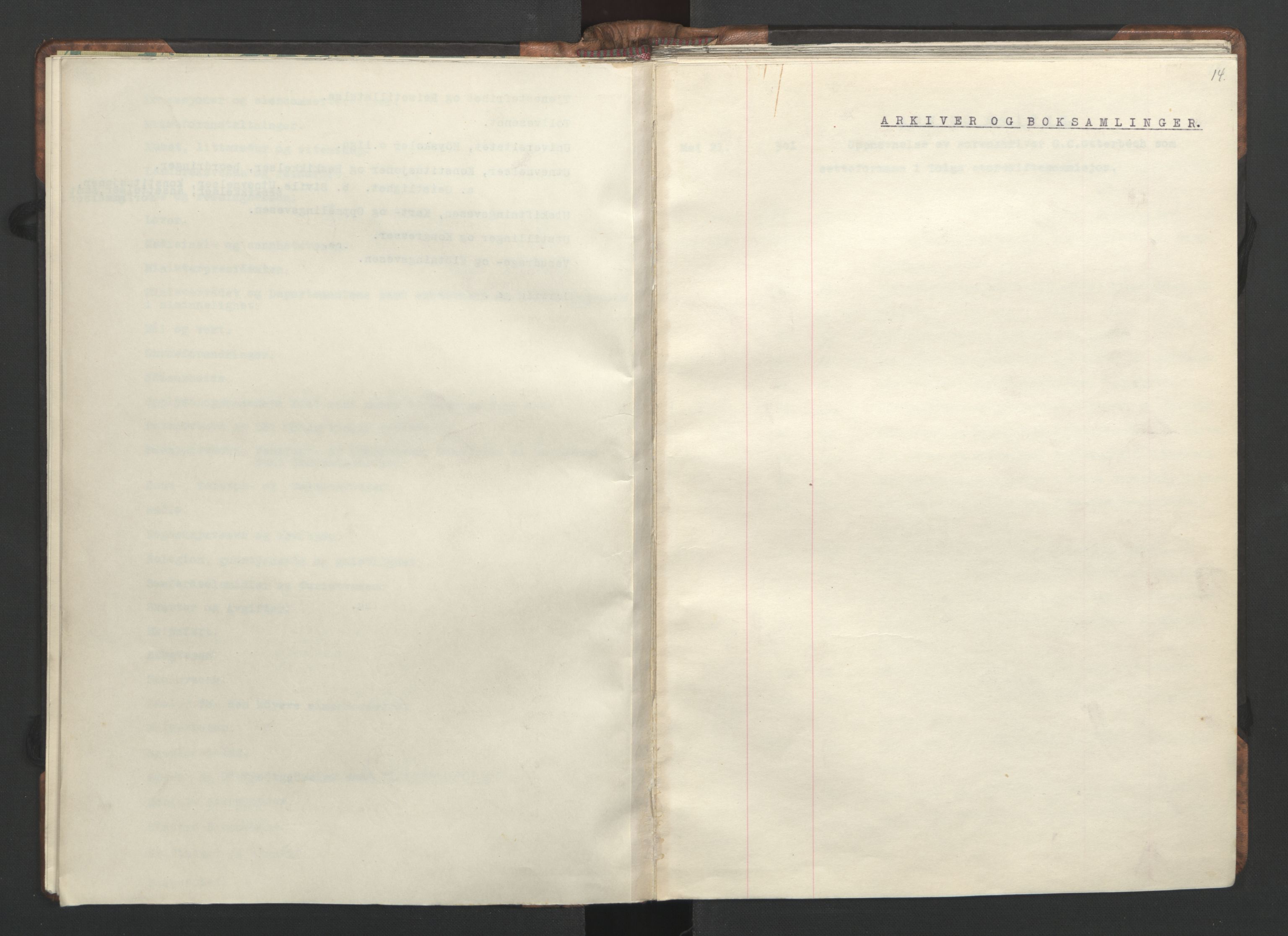 NS-administrasjonen 1940-1945 (Statsrådsekretariatet, de kommisariske statsråder mm), AV/RA-S-4279/D/Da/L0002: Register (RA j.nr. 985/1943, tilgangsnr. 17/1943), 1942, s. 17