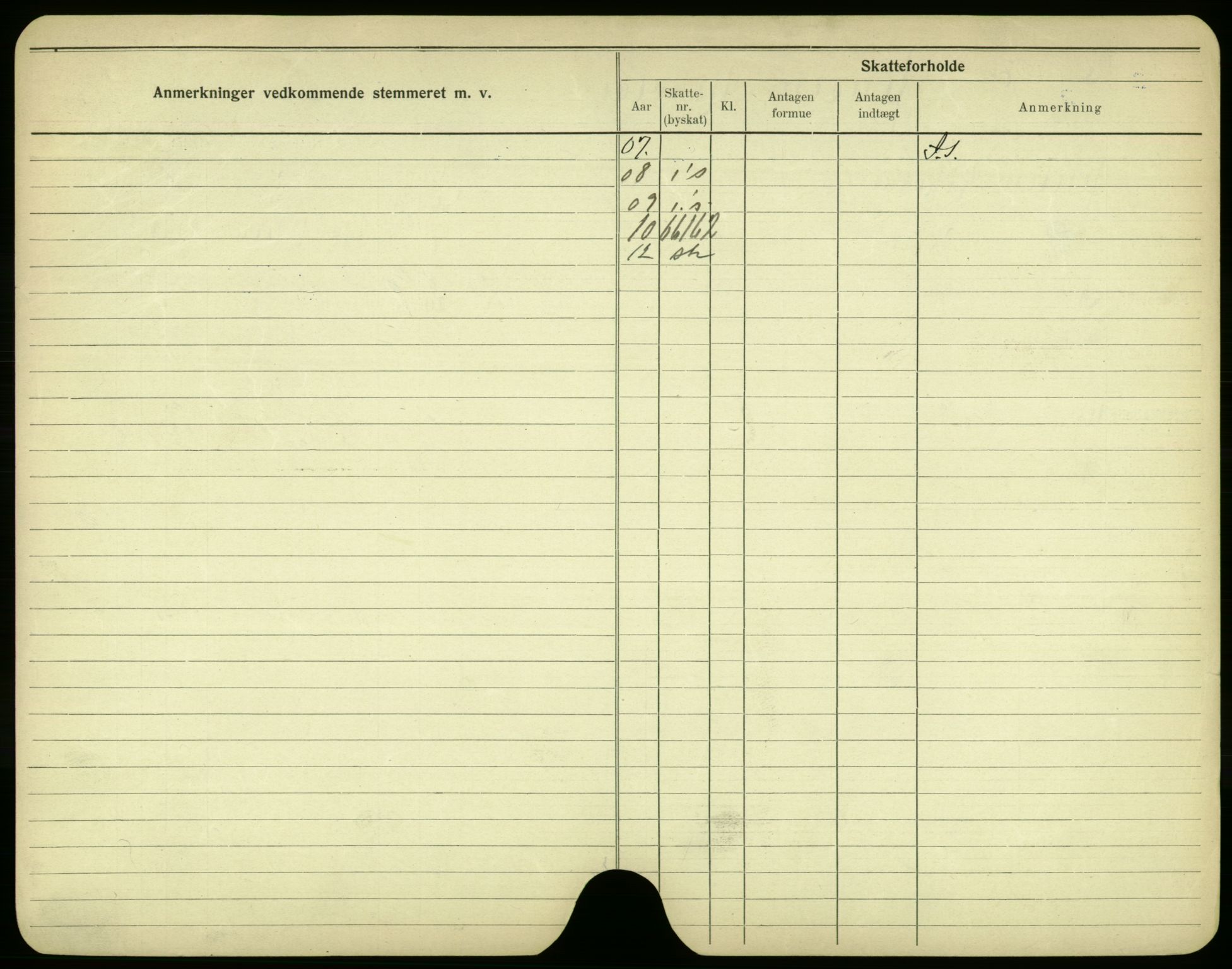 Oslo folkeregister, Registerkort, SAO/A-11715/F/Fa/Fac/L0005: Menn, 1906-1914, s. 353b