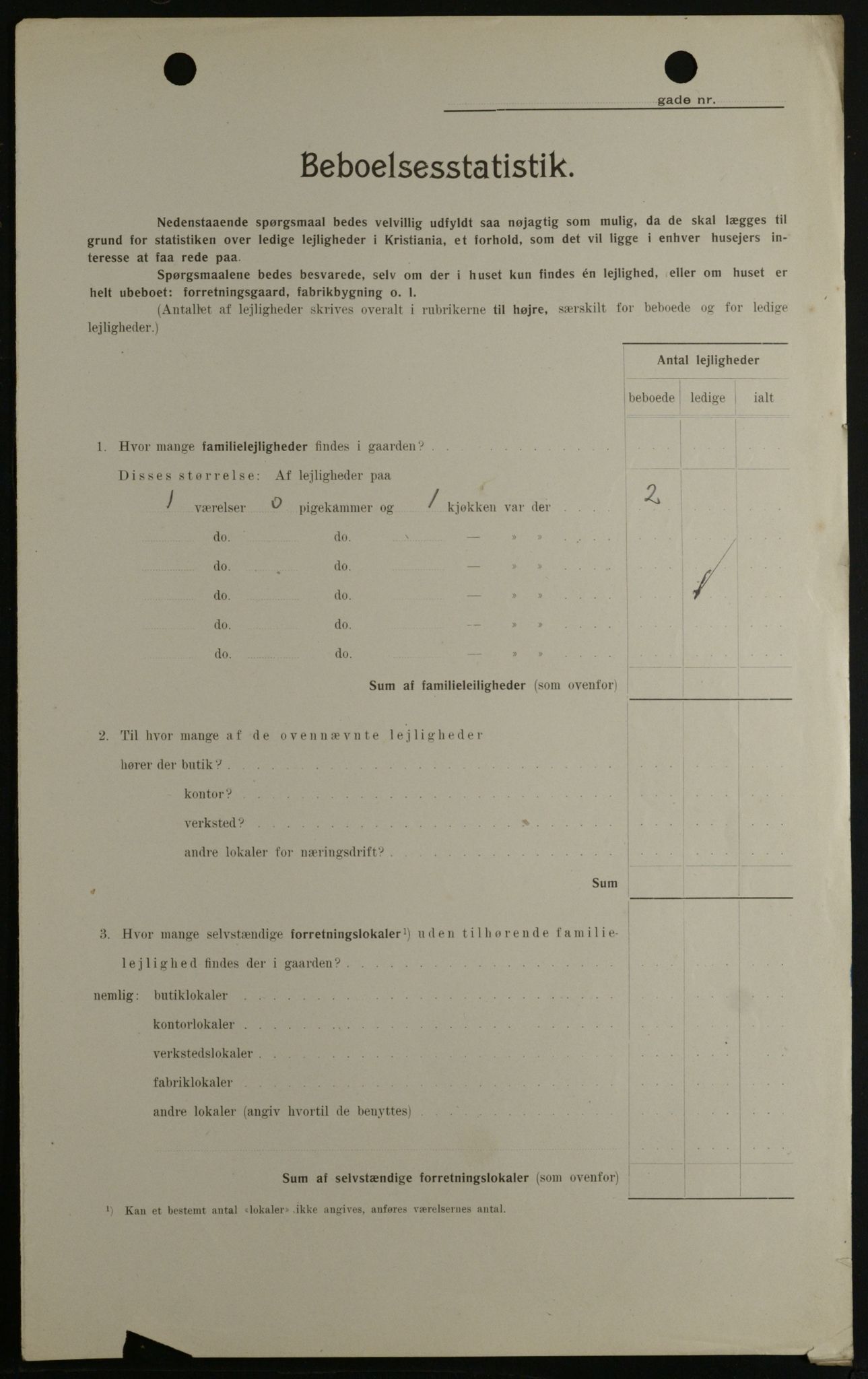 OBA, Kommunal folketelling 1.2.1908 for Kristiania kjøpstad, 1908, s. 89763
