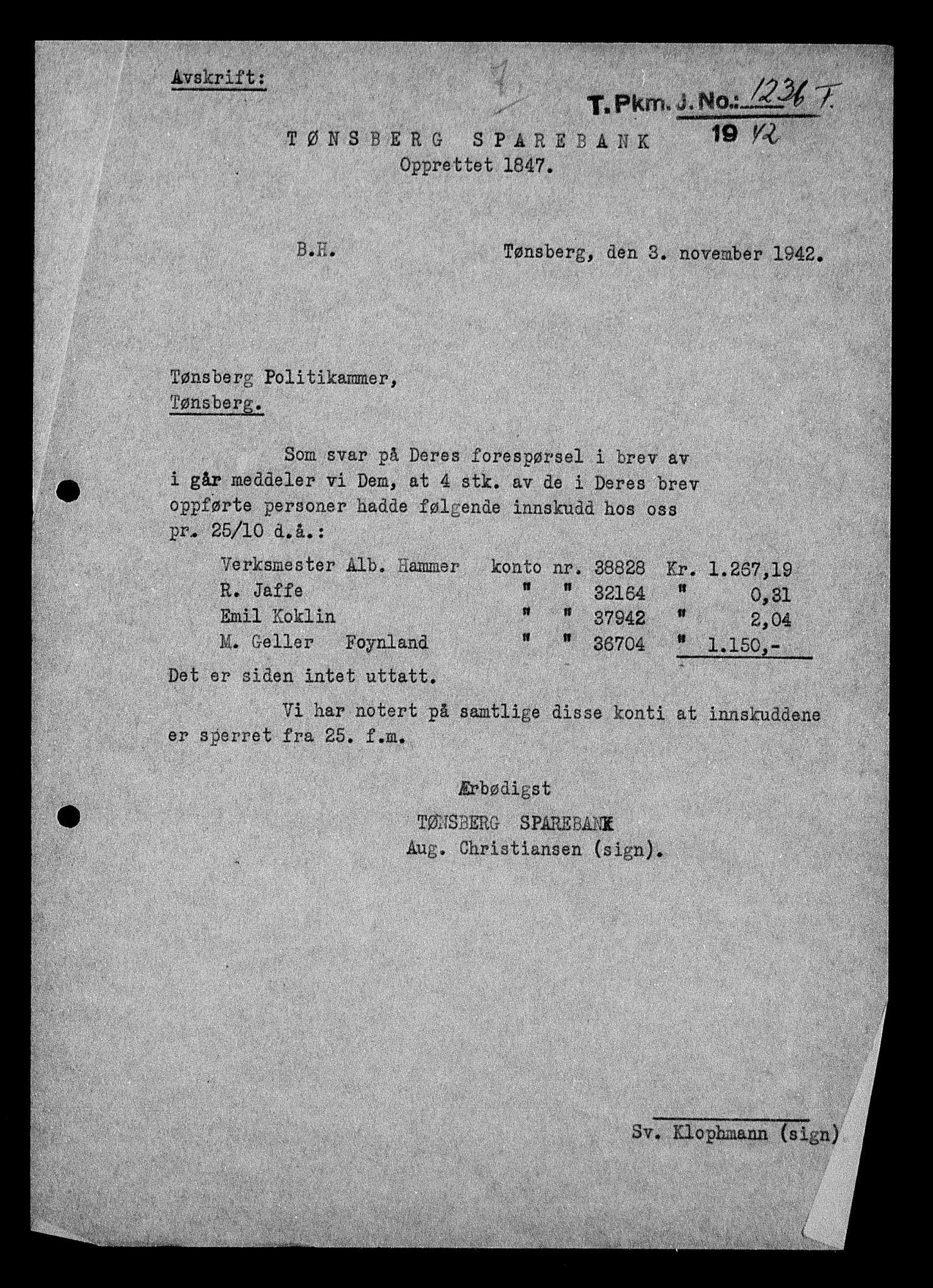 Justisdepartementet, Tilbakeføringskontoret for inndratte formuer, AV/RA-S-1564/H/Hc/Hcd/L0991: --, 1945-1947, s. 136