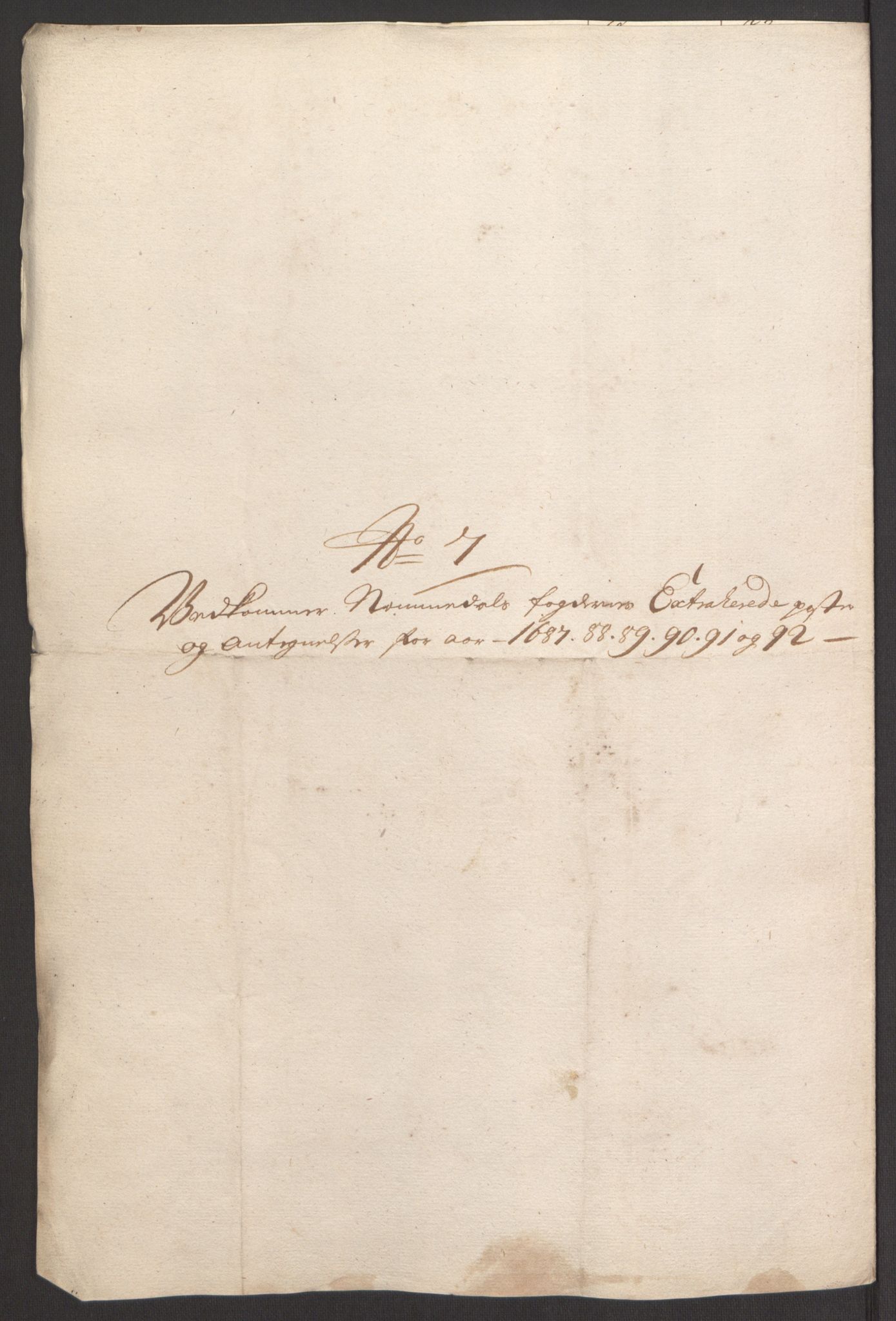 Rentekammeret inntil 1814, Reviderte regnskaper, Fogderegnskap, AV/RA-EA-4092/R64/L4424: Fogderegnskap Namdal, 1692-1695, s. 219