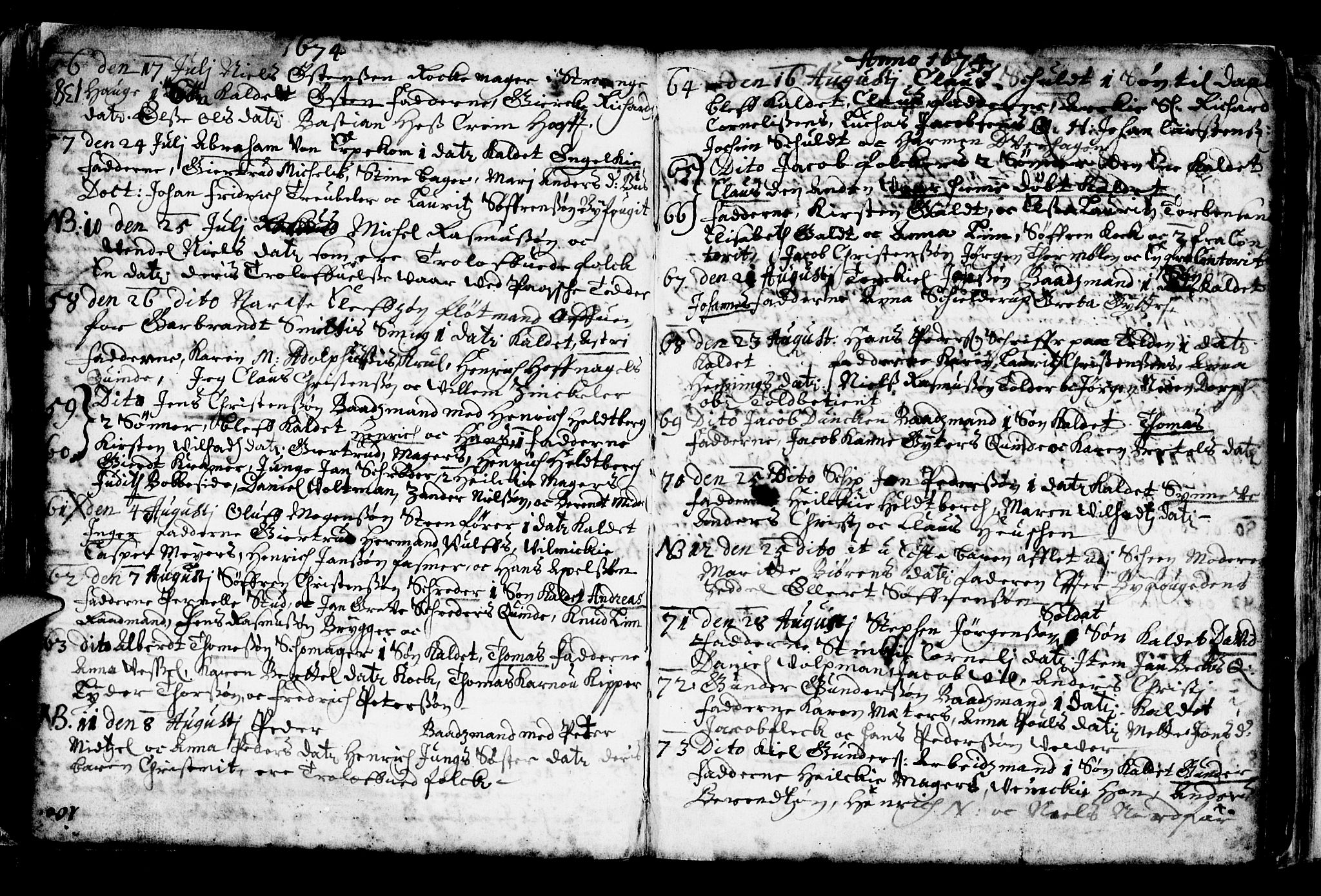Nykirken Sokneprestembete, AV/SAB-A-77101/H/Haa/L0001: Ministerialbok nr. A 1, 1668-1820, s. 138