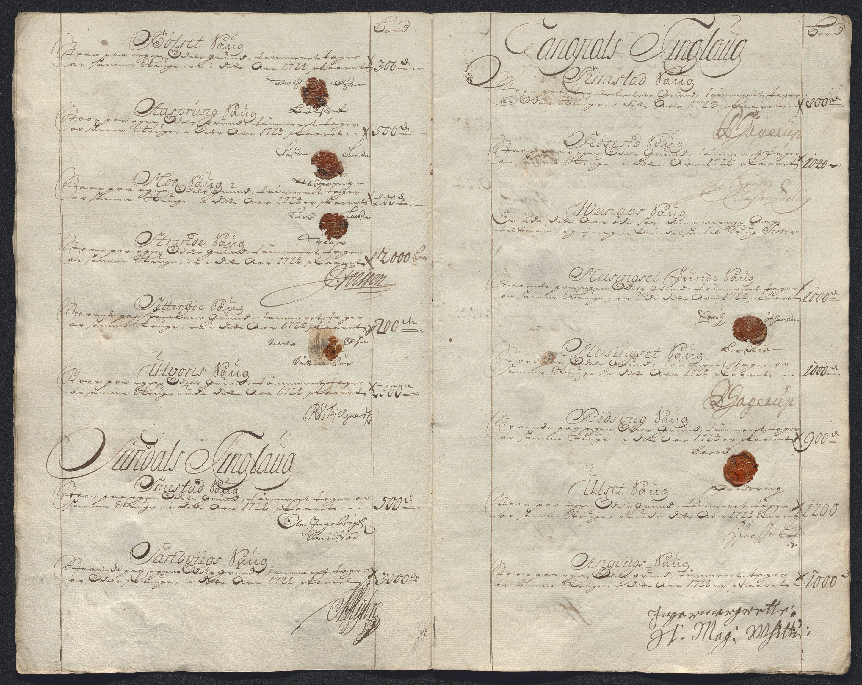 Rentekammeret inntil 1814, Reviderte regnskaper, Fogderegnskap, RA/EA-4092/R56/L3757: Fogderegnskap Nordmøre, 1724, s. 112