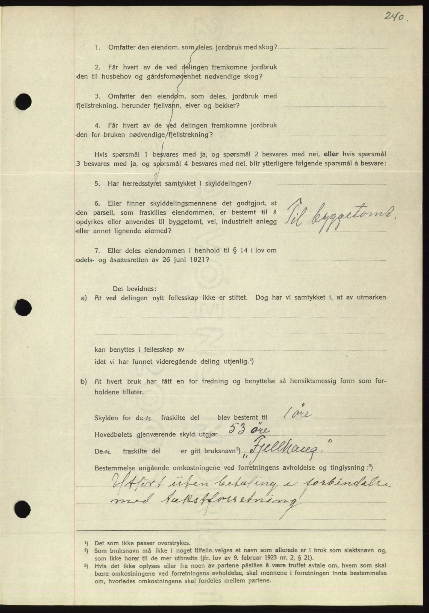 Søre Sunnmøre sorenskriveri, AV/SAT-A-4122/1/2/2C/L0063: Pantebok nr. 57, 1937-1937, Dagboknr: 845/1937