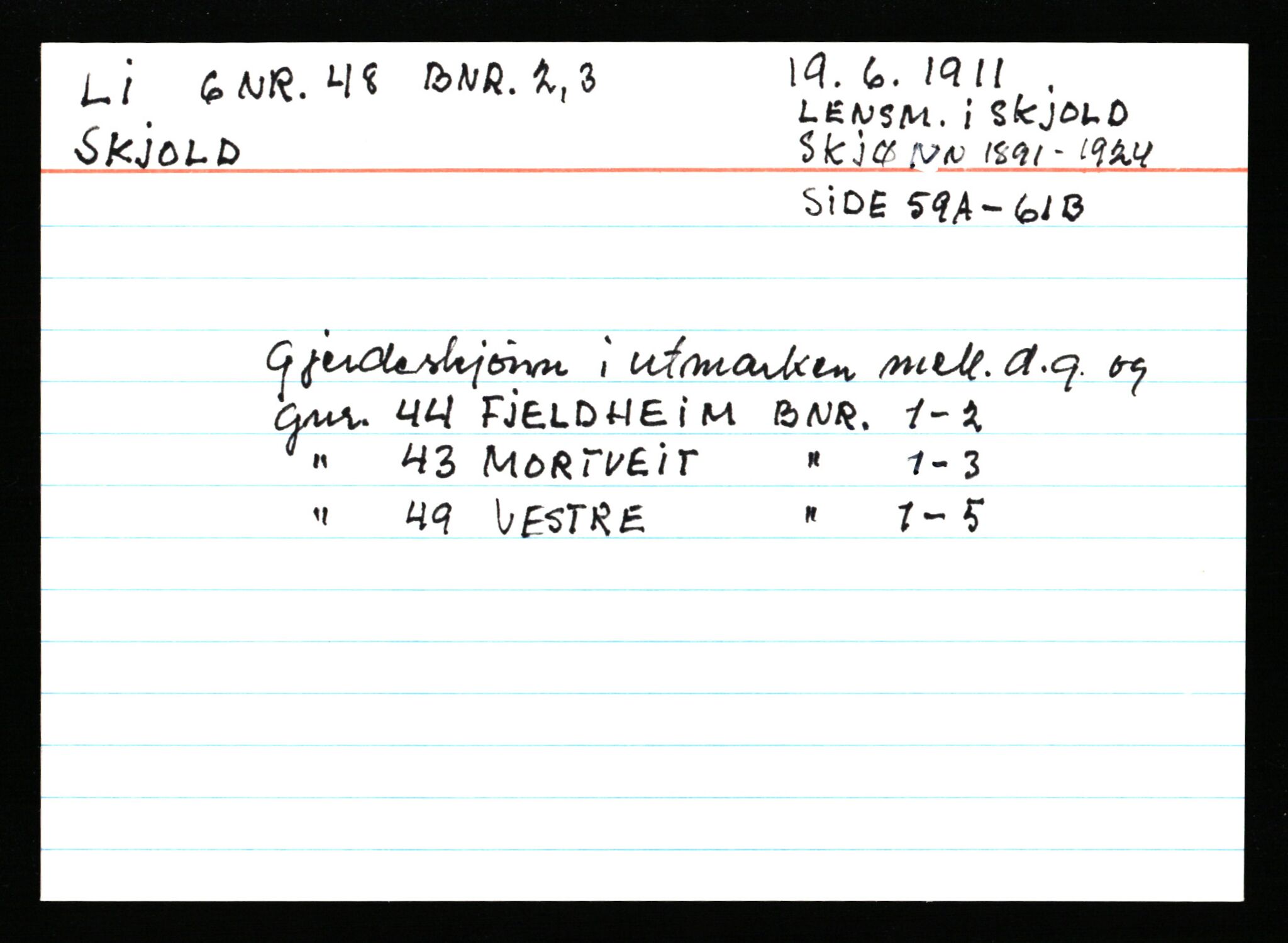 Statsarkivet i Stavanger, AV/SAST-A-101971/03/Y/Ym/L0035: Åstedskort sortert etter gårdsnavn: Leiranger - Lindanger, 1600-1950, s. 317