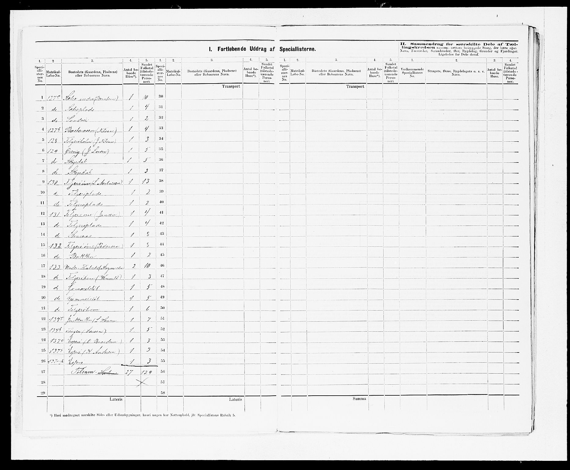 SAB, Folketelling 1875 for 1218P Finnås prestegjeld, 1875, s. 13