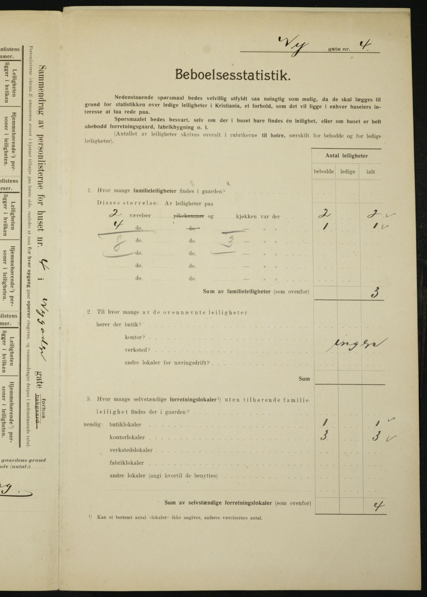 OBA, Kommunal folketelling 1.2.1910 for Kristiania, 1910, s. 71389