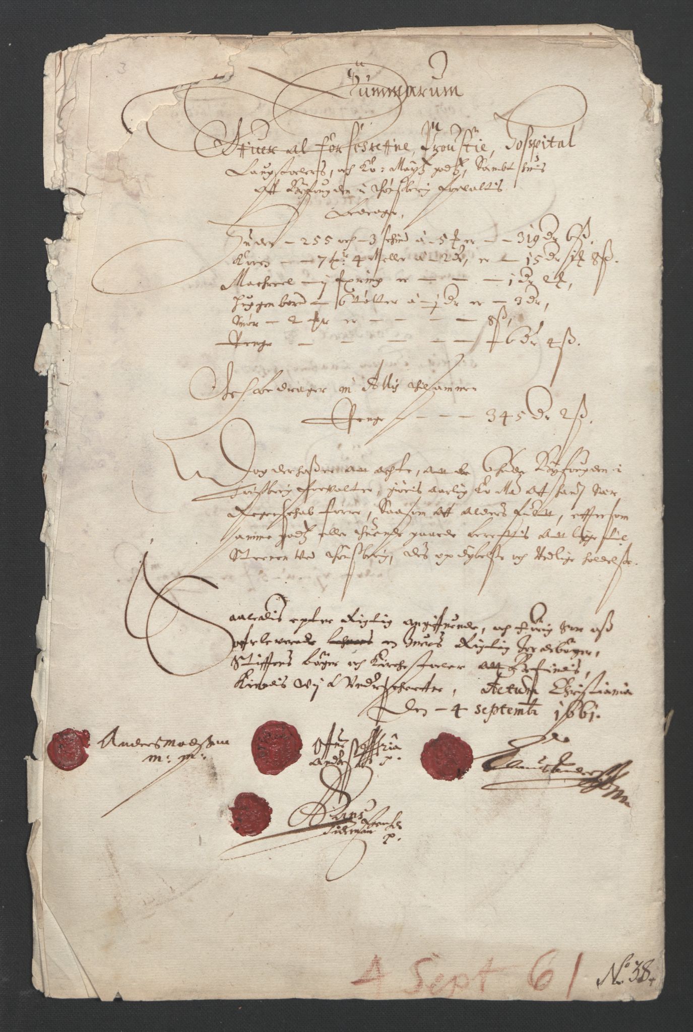 Rentekammeret inntil 1814, Realistisk ordnet avdeling, AV/RA-EA-4070/L/L0018/0003: Skien lagdømme: / Jordebok over en del geistlig og verdslig forleningsgods i Skien lagdømme (Gjerpen prosti, Oslo hospital, Tønsberg prosti, Skien lagstol, Tønsberg lagstol, St. Anne gildes gods), 1661
